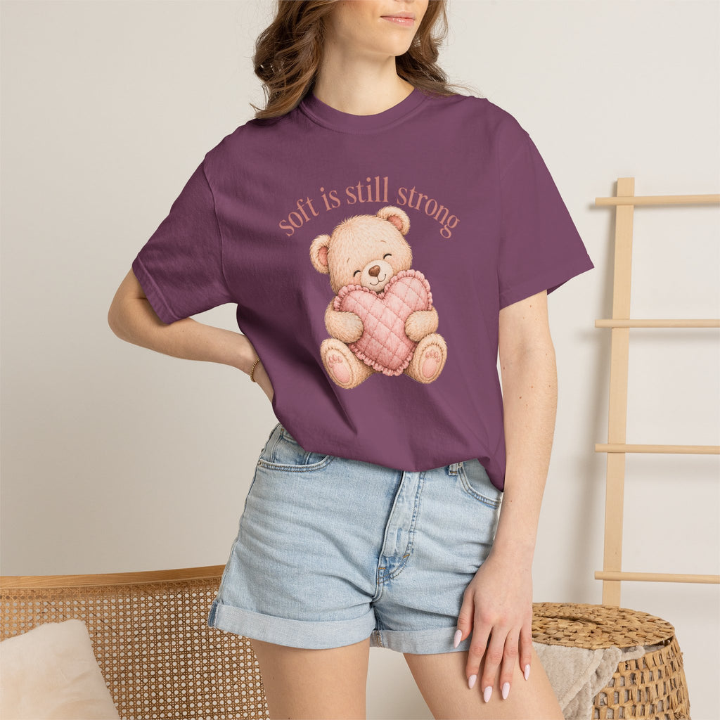 Soft Is Still Strong Teddy Bear T-shirt