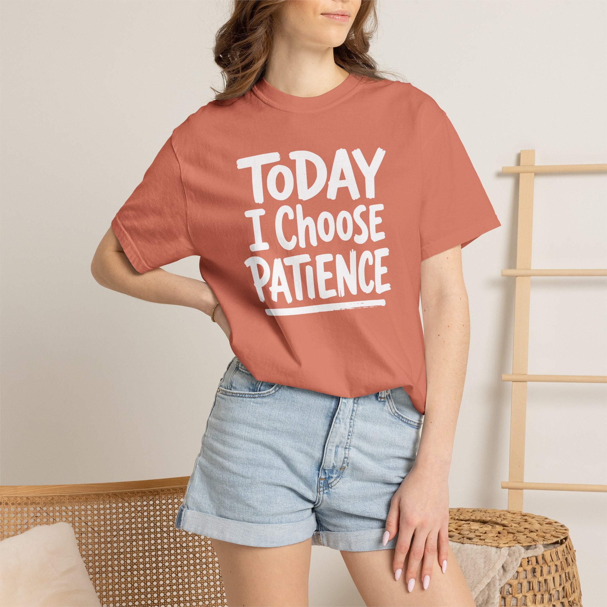 Today I Choose Patience Underline T-shirt