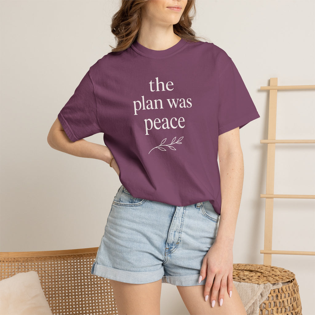 The Plan Was Peace T-shirt