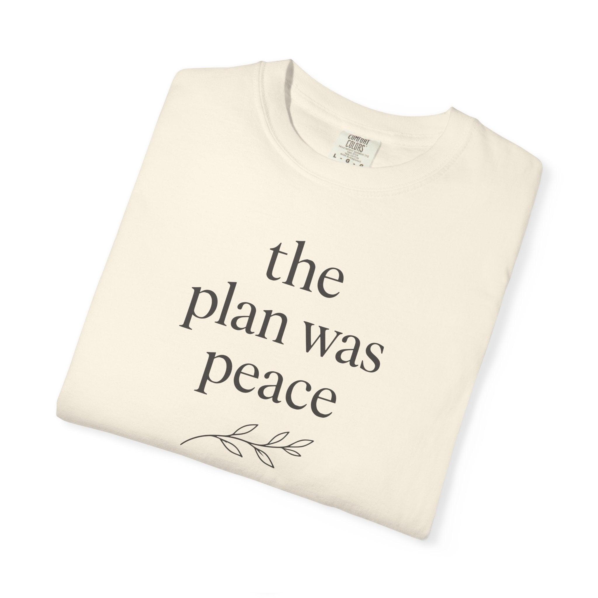 The Plan Was Peace T-shirt