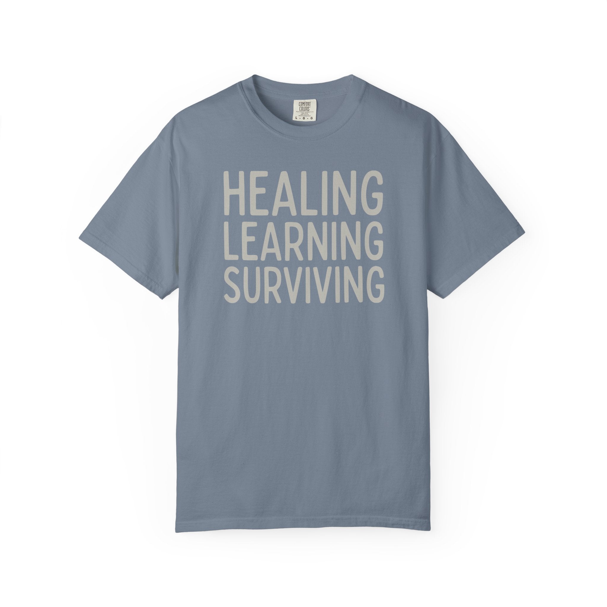 Healing Learning Surviving Stack T-shirt