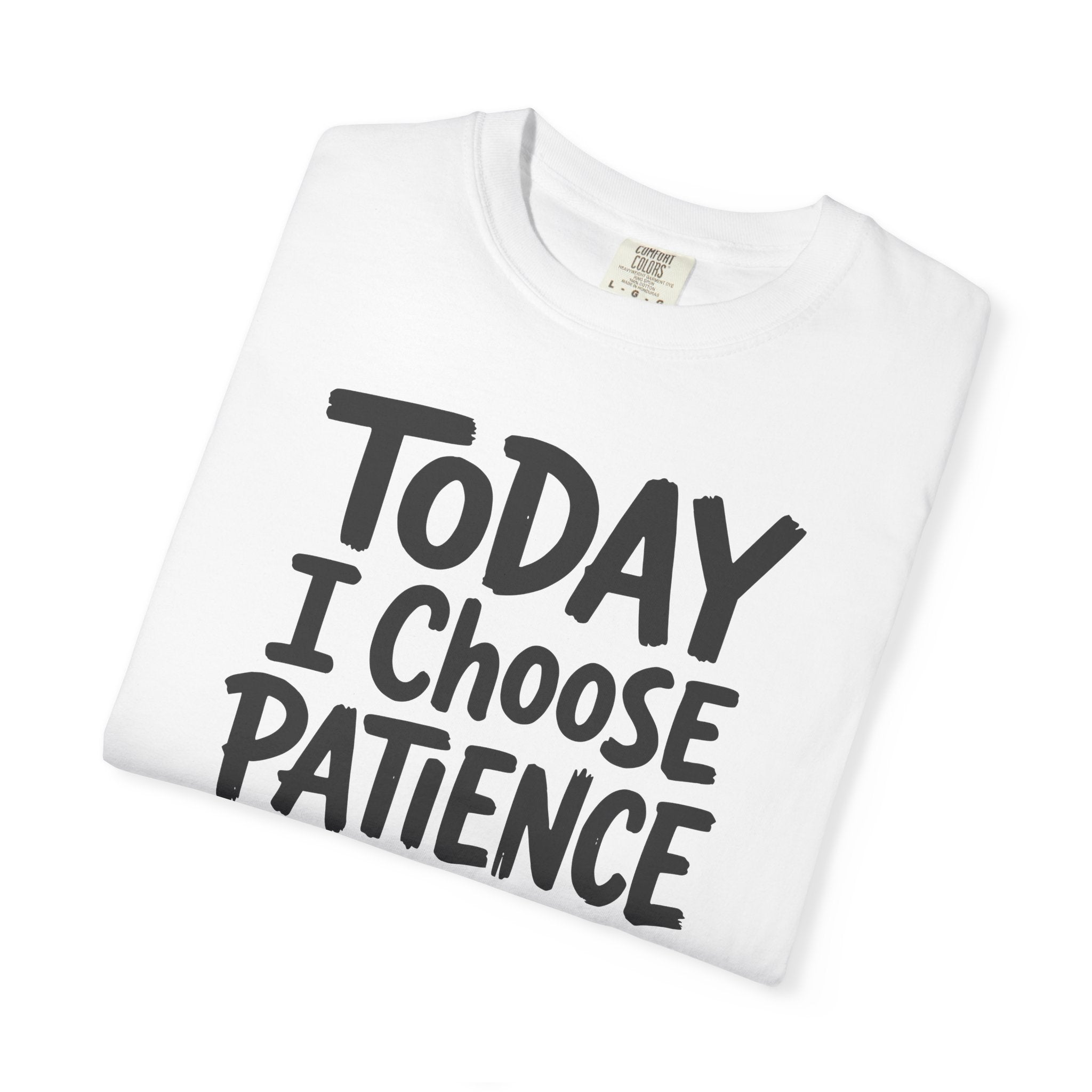 Today I Choose Patience Underline T-shirt
