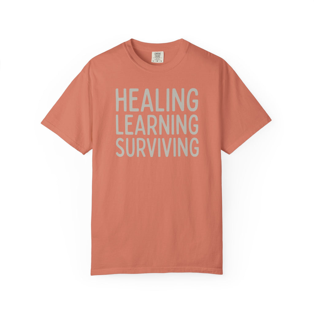 Healing Learning Surviving Stack T-shirt