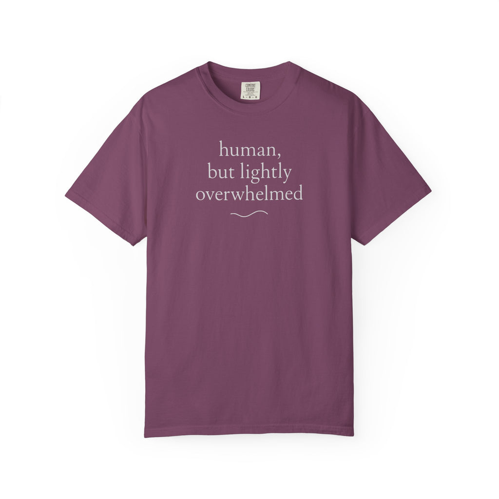 Human but Lightly Overwhelmed wave T-shirt