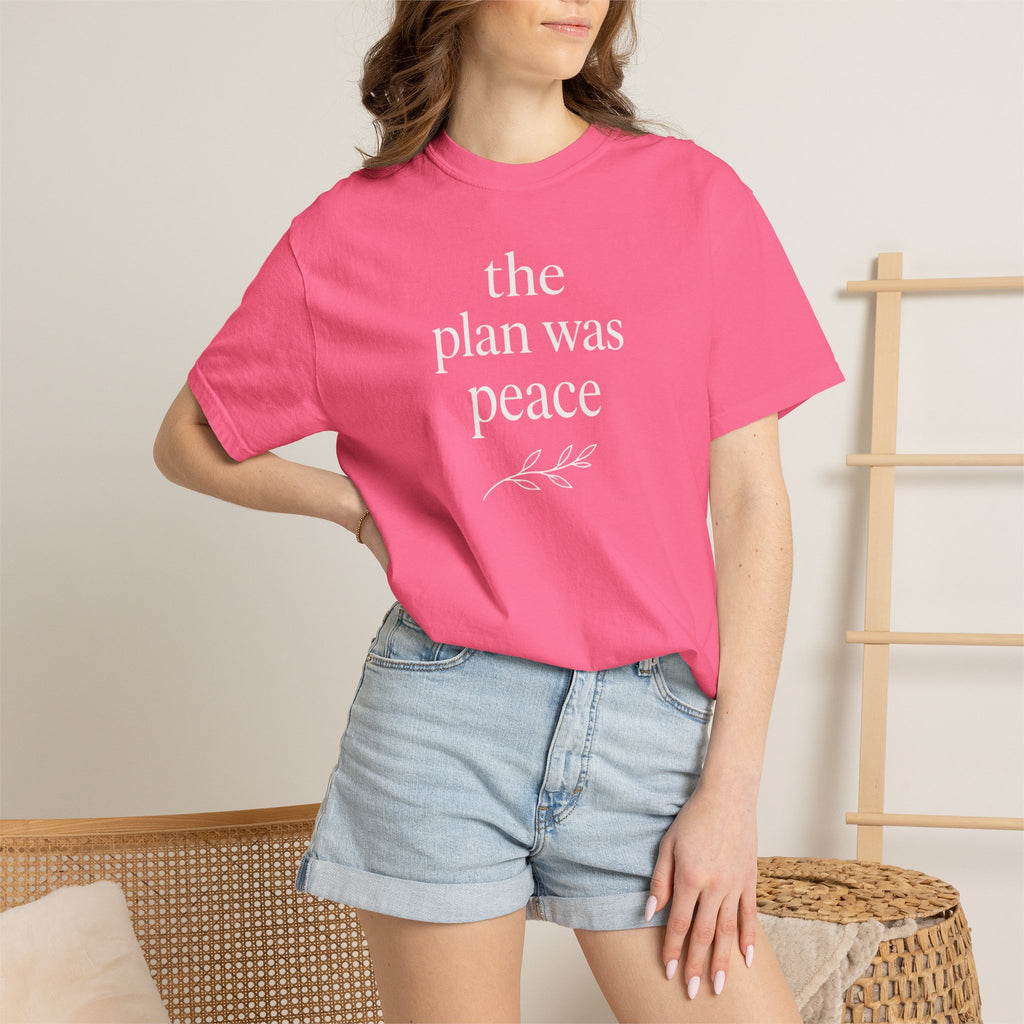 The Plan Was Peace T-shirt