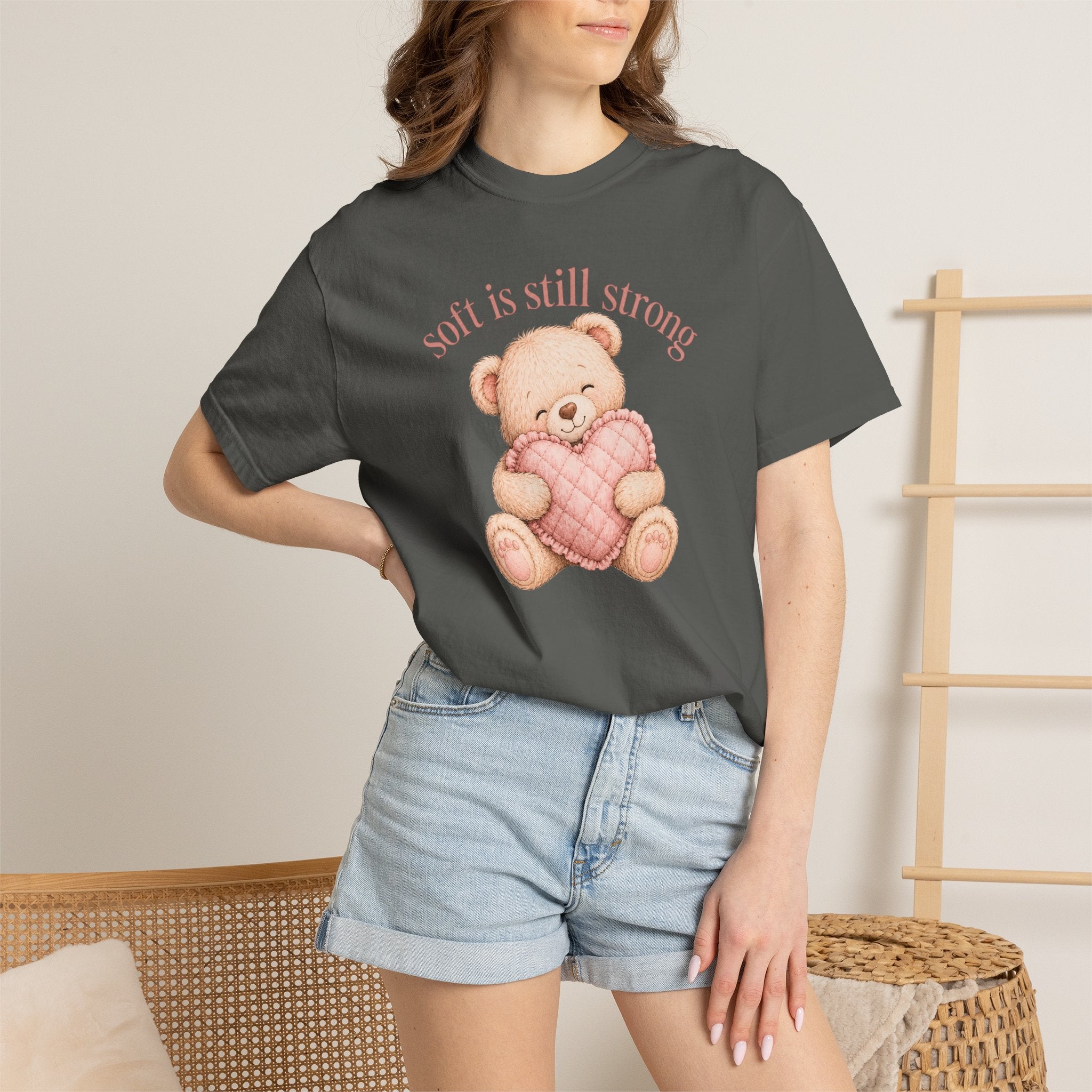 Soft Is Still Strong Teddy Bear T-shirt