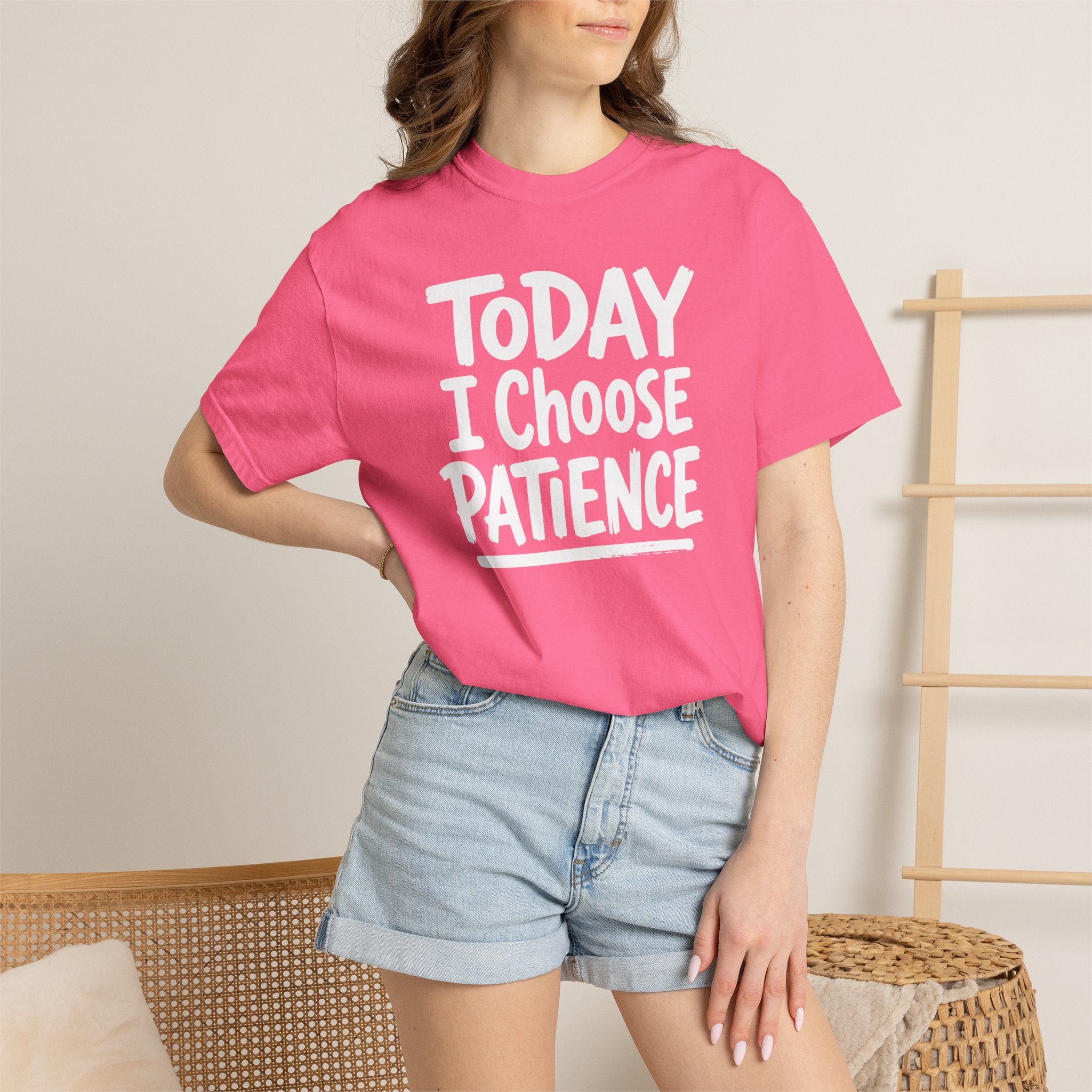 Today I Choose Patience Underline T-shirt