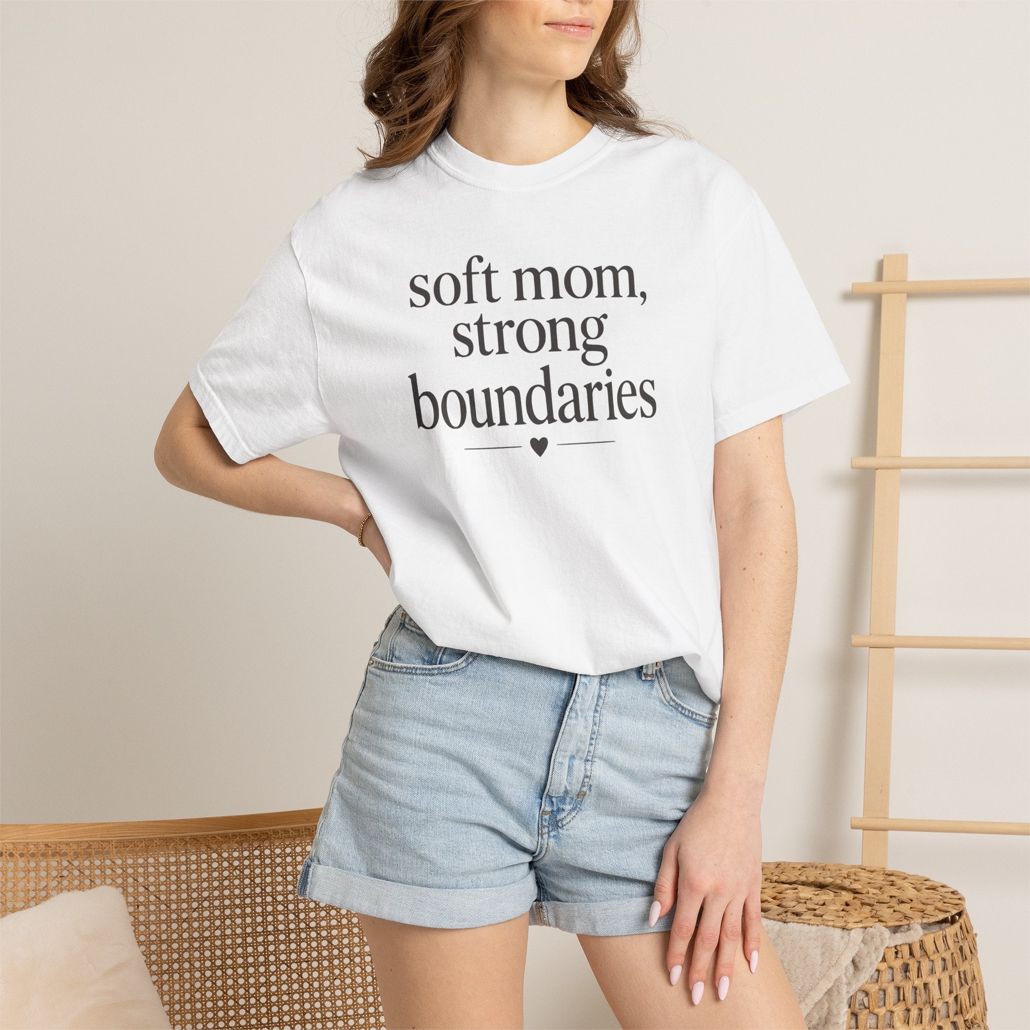 Soft Mom Strong Boundaries T-shirt