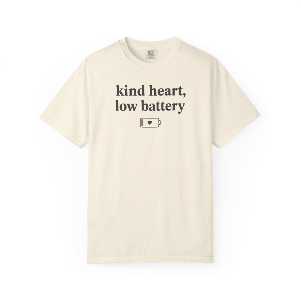 Kind Heart Low Battery T-shirt