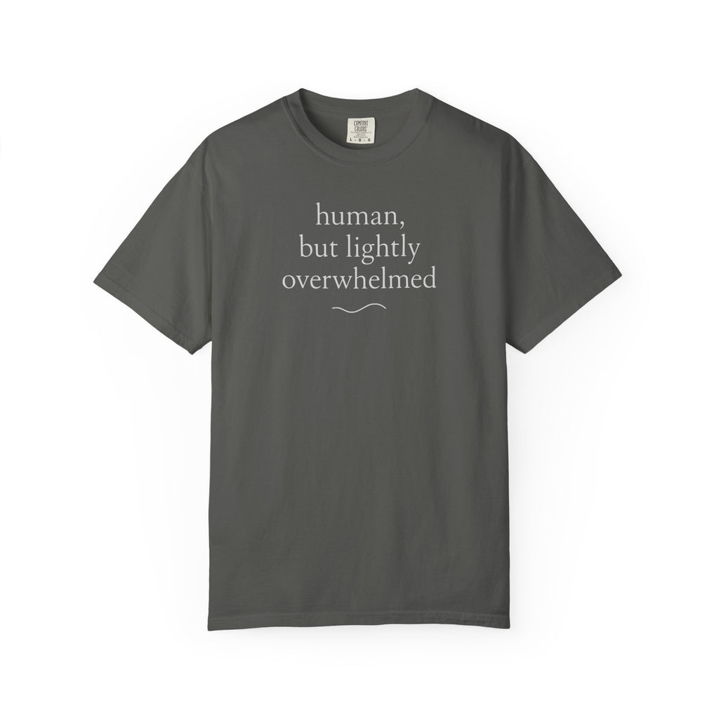 Human but Lightly Overwhelmed wave T-shirt