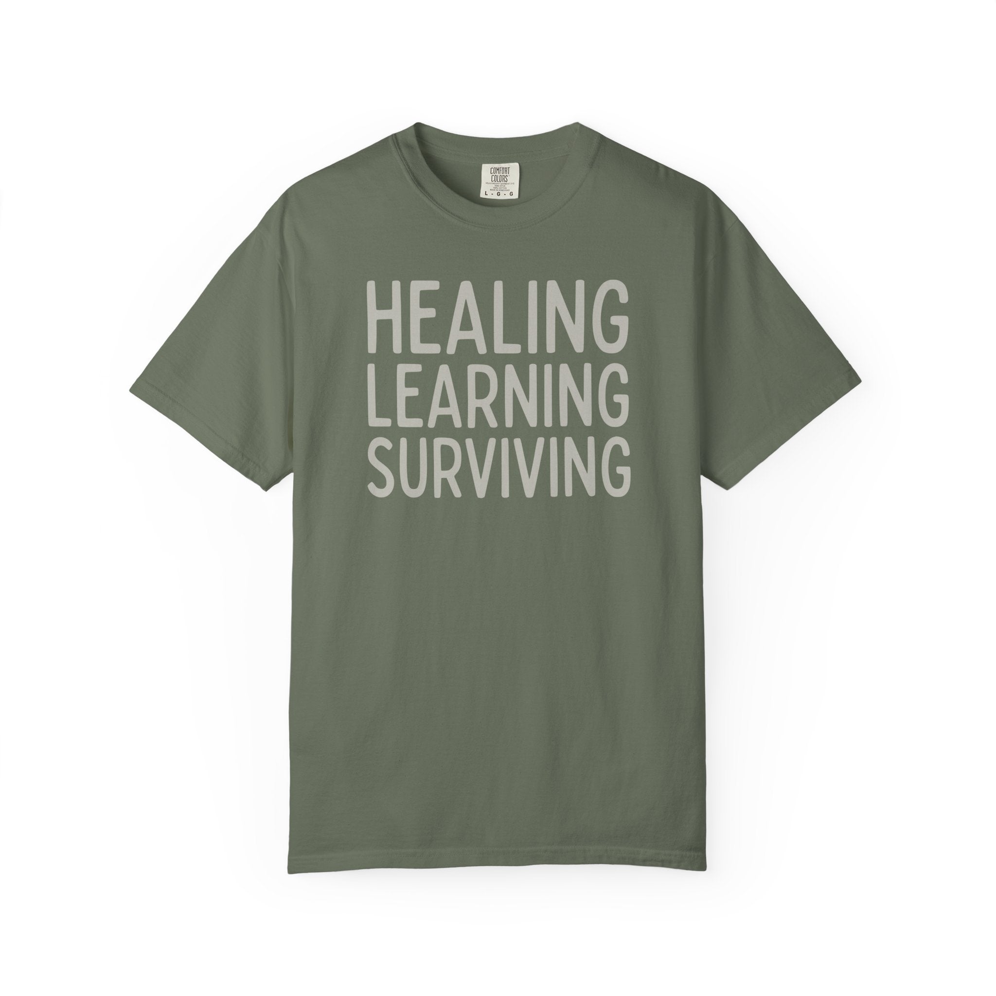 Healing Learning Surviving Stack T-shirt