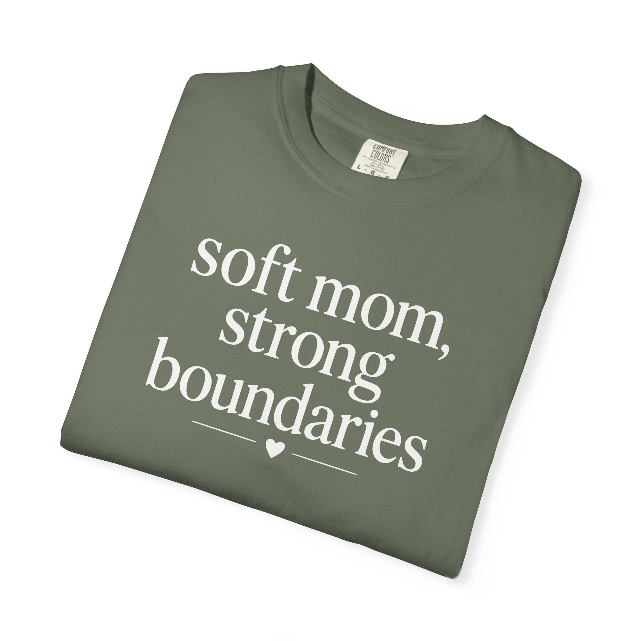 Soft Mom Strong Boundaries T-shirt