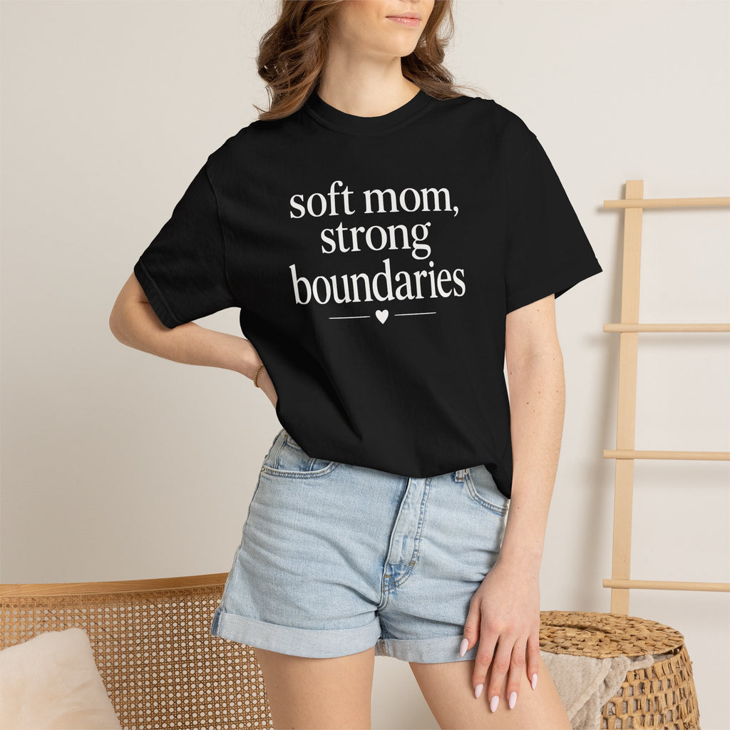 Soft Mom Strong Boundaries T-shirt