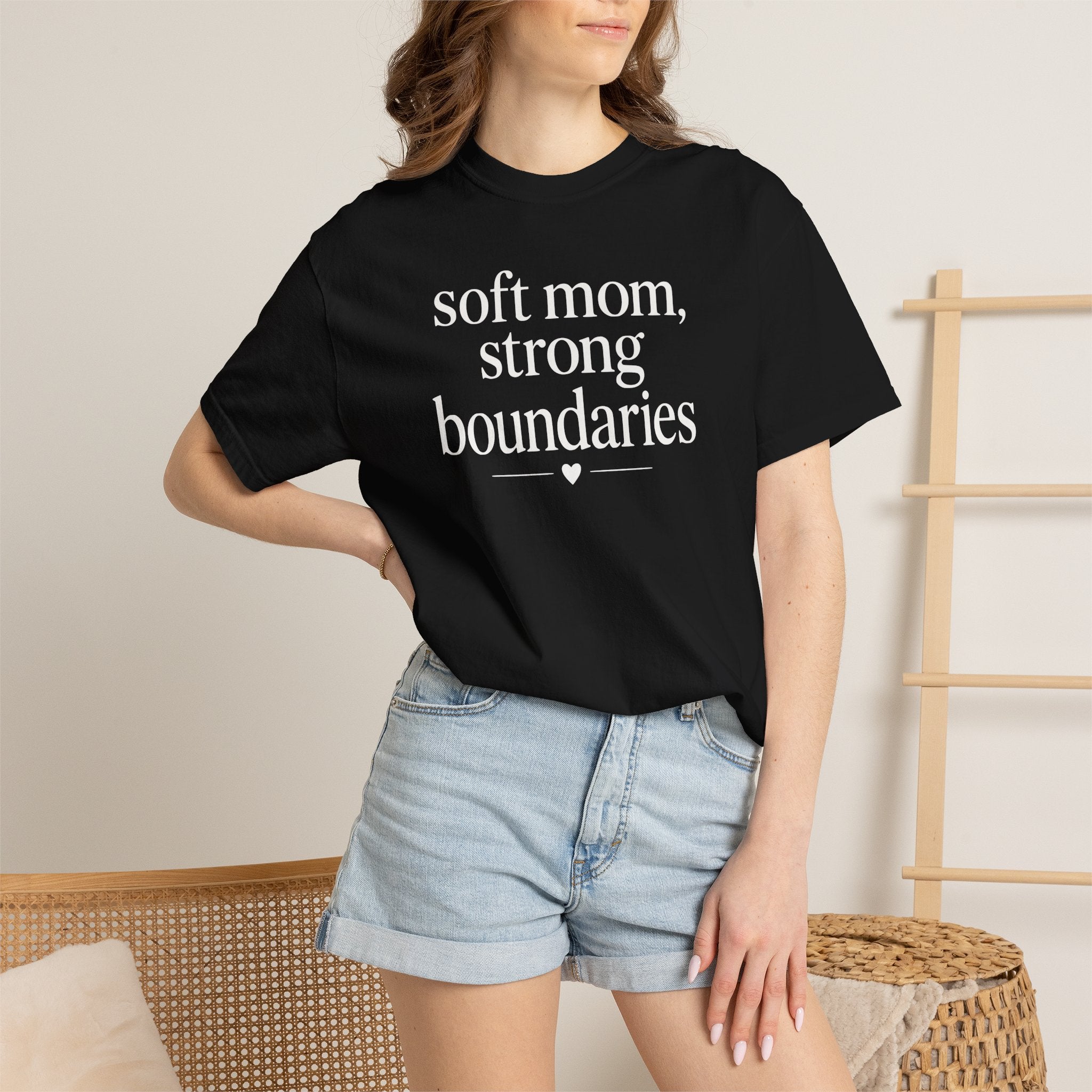 Soft Mom Strong Boundaries T-shirt
