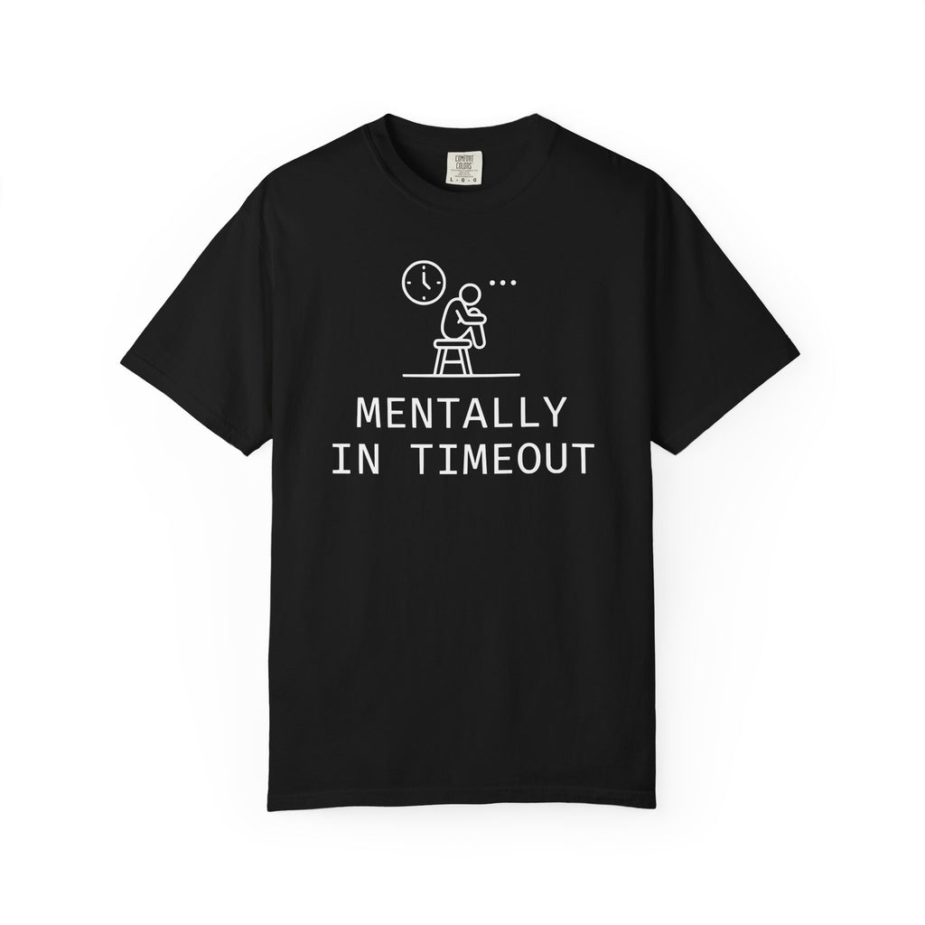 Mentally In Timeout Stool T-shirt