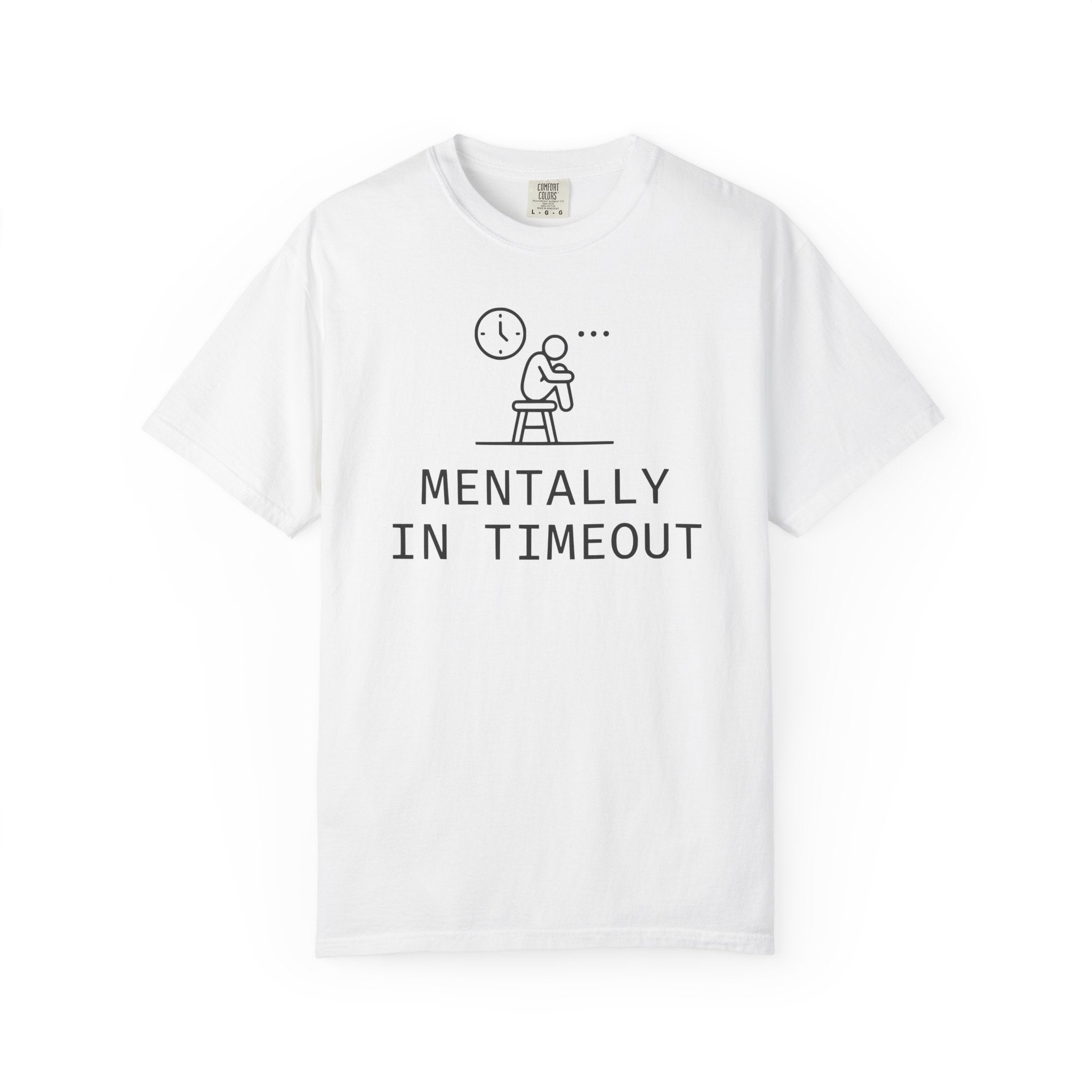 Mentally In Timeout Stool T-shirt