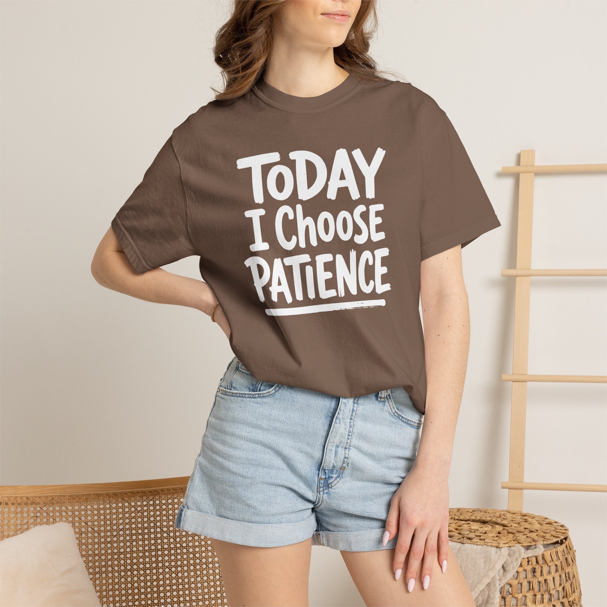 Today I Choose Patience Underline T-shirt