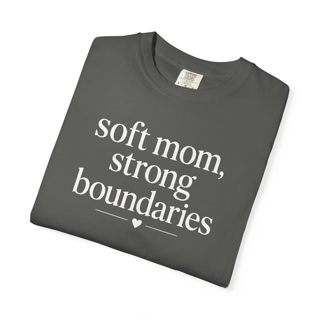 Soft Mom Strong Boundaries T-shirt