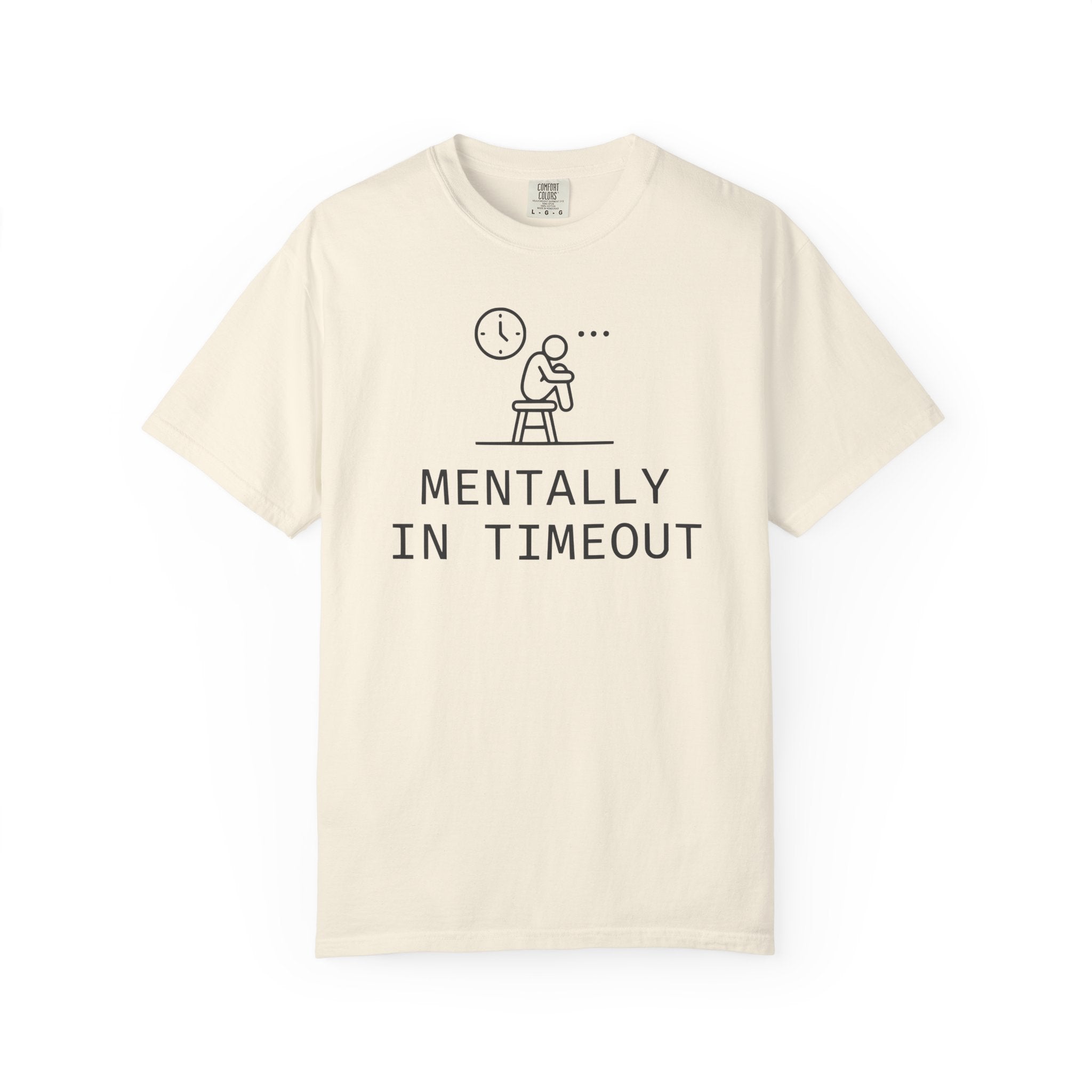 Mentally In Timeout Stool T-shirt