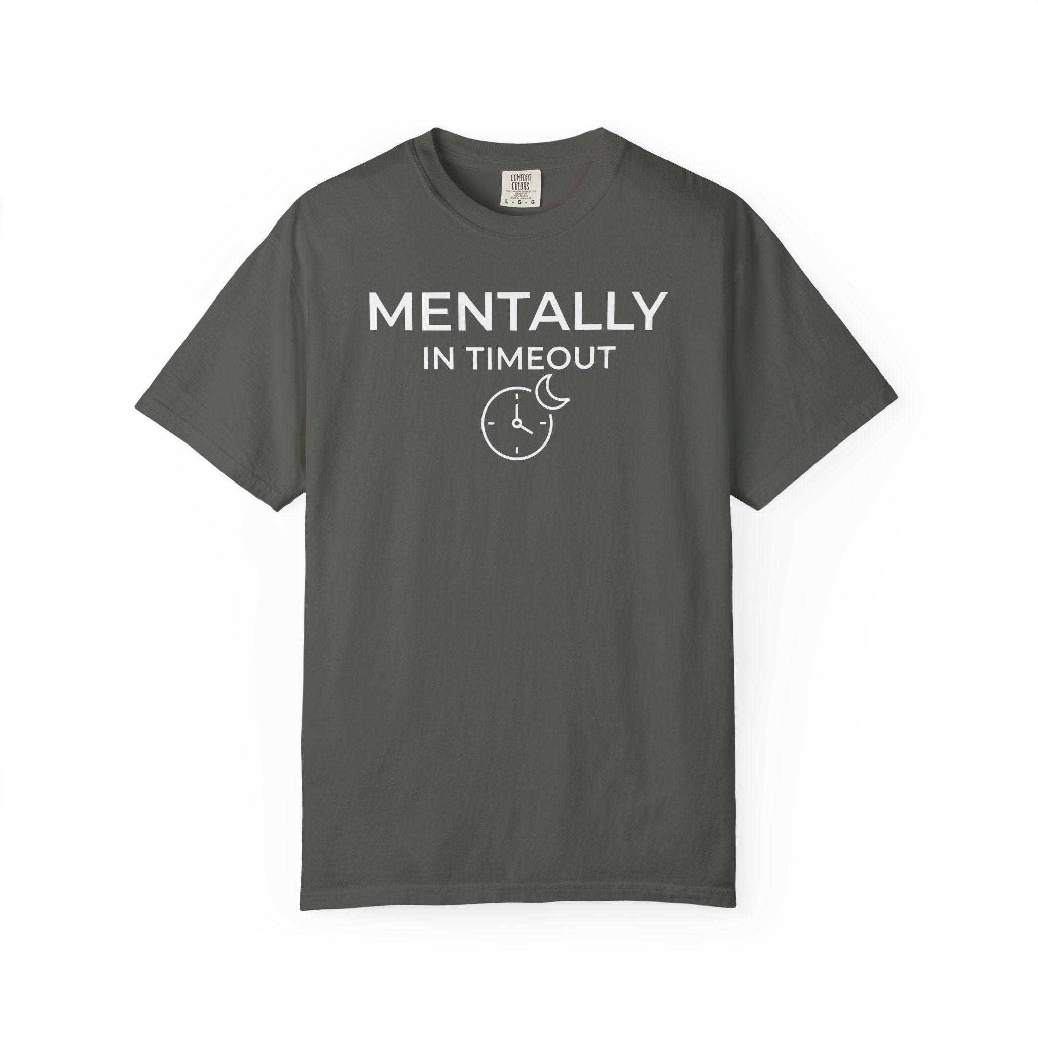 Mentally In Timeout Moon T-shirt