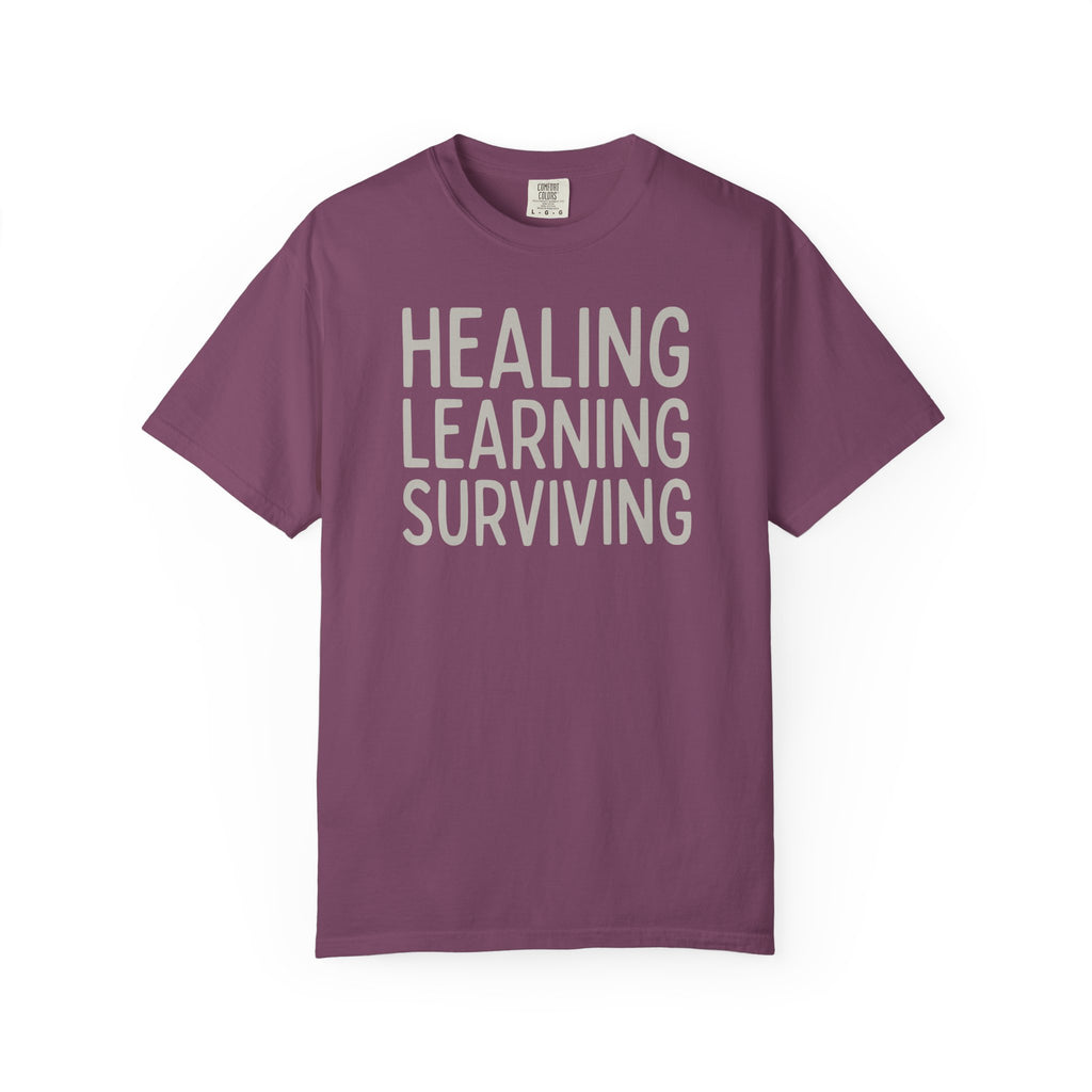 Healing Learning Surviving Stack T-shirt