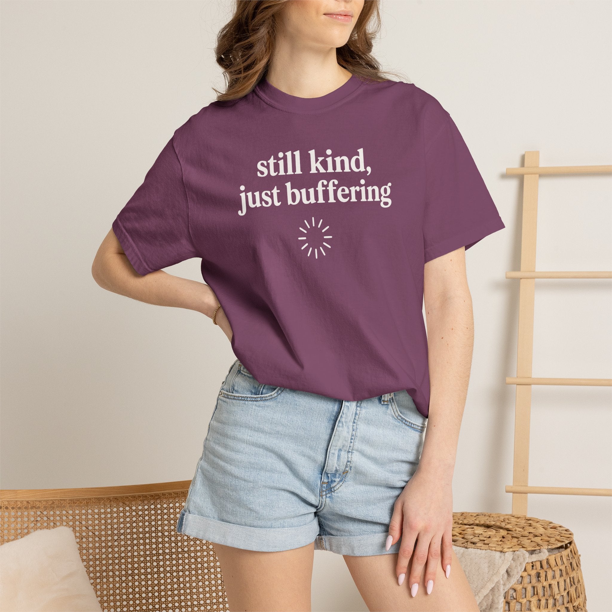 Still Kind Just Buffering Ring T-shirt