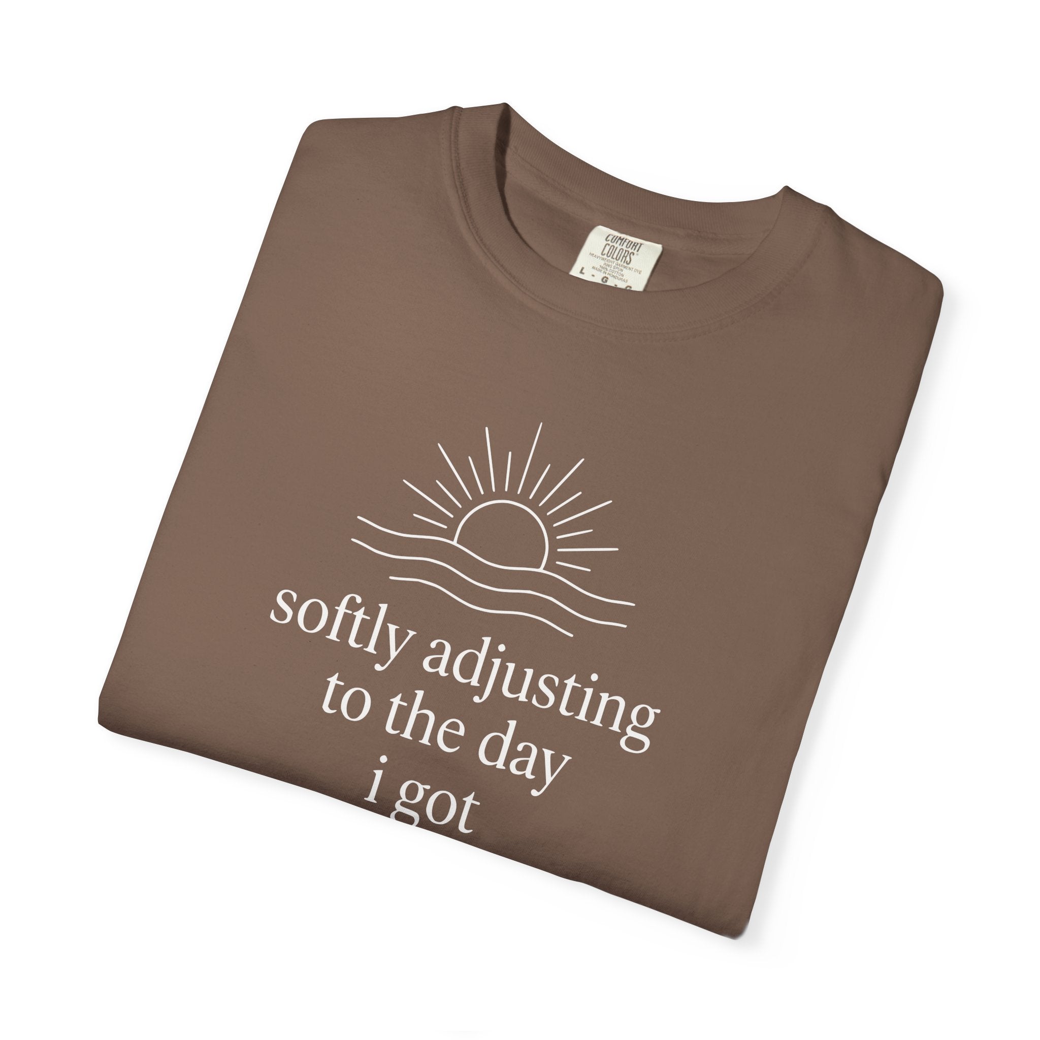 Softly Adjusting to the Day I Got T-shirt