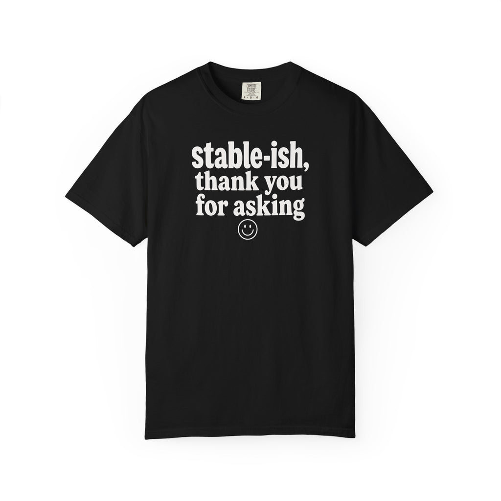 Stable-ish Thank You For Asking T-shirt