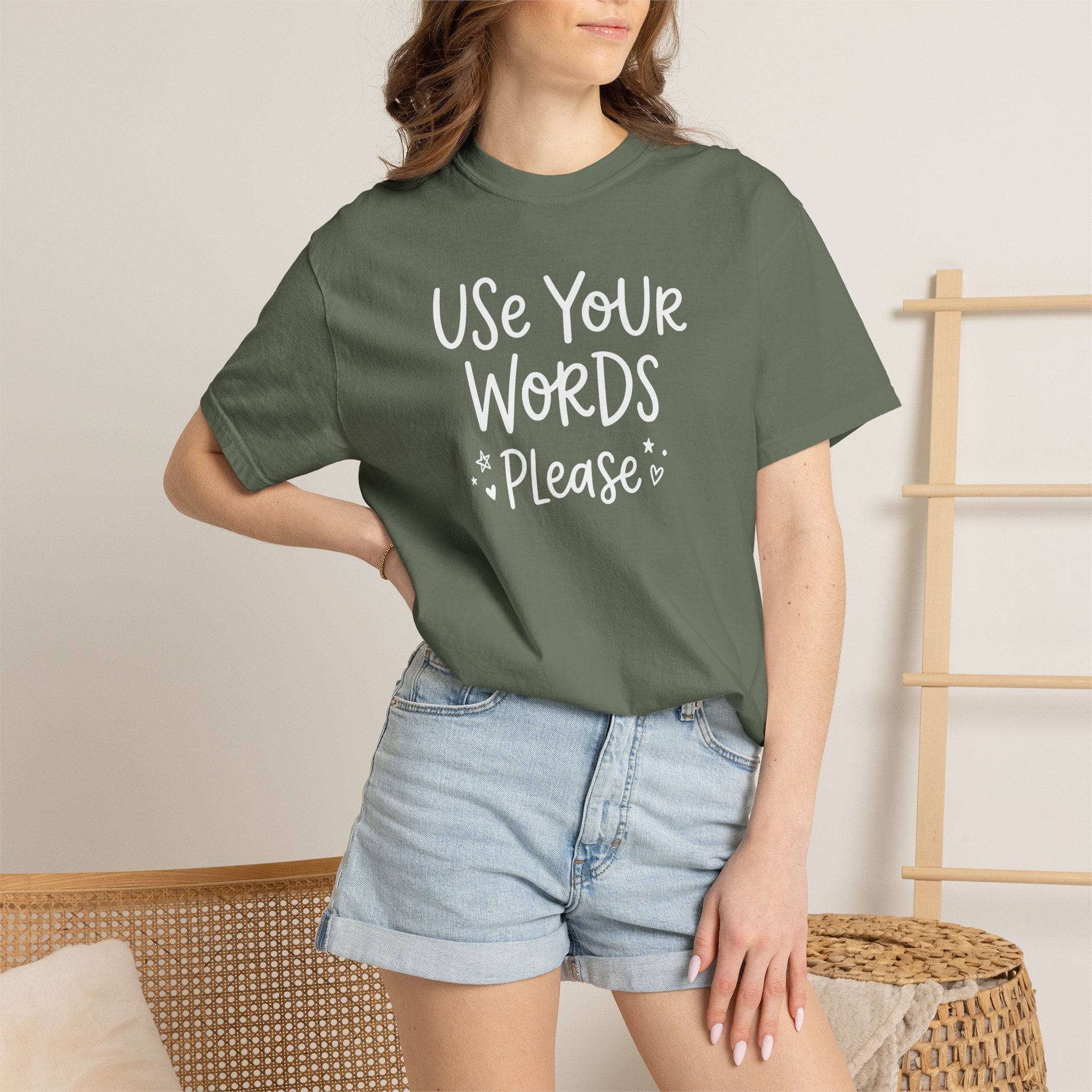 Use Your Words Please Playful T-shirt T-shirt