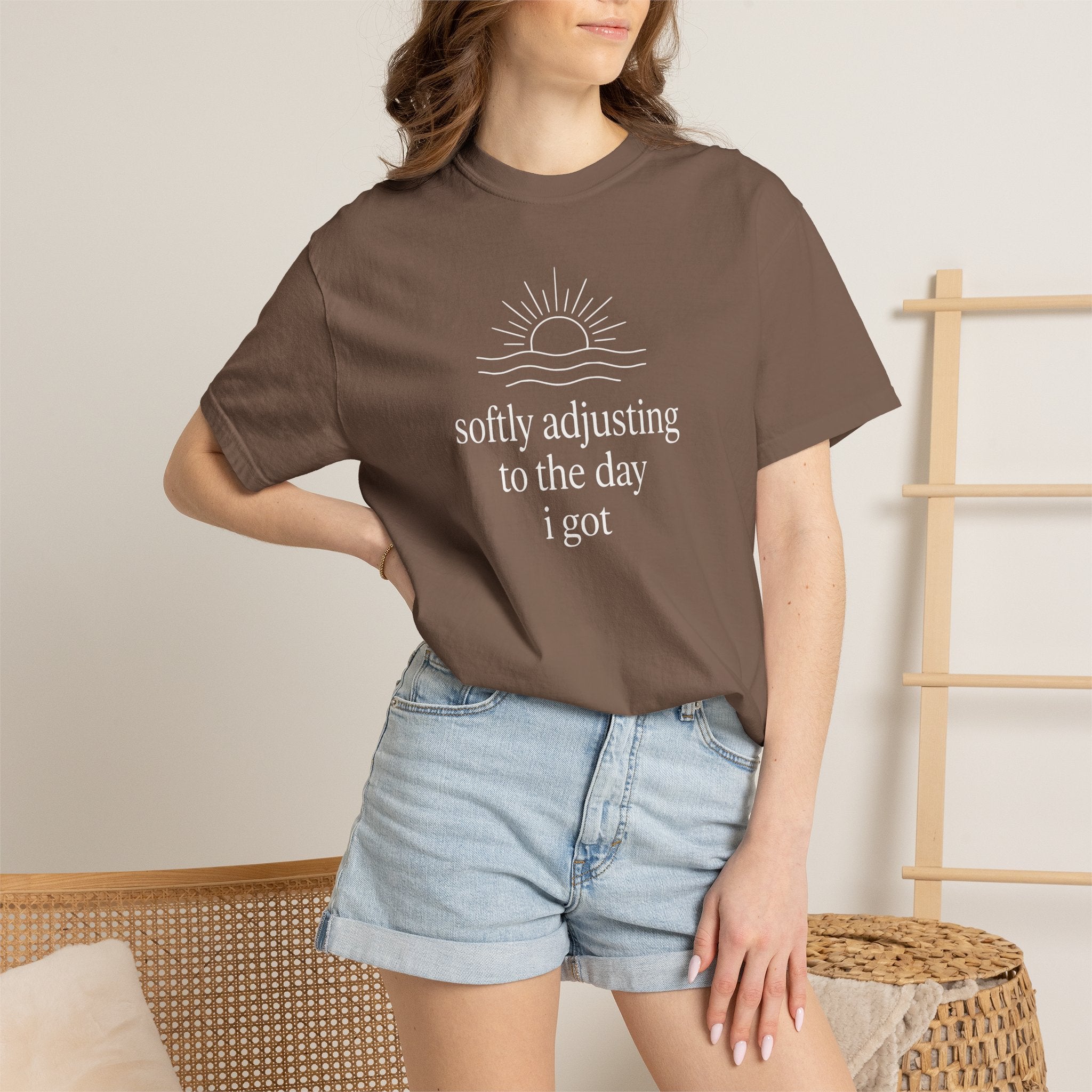 Softly Adjusting to the Day I Got T-shirt