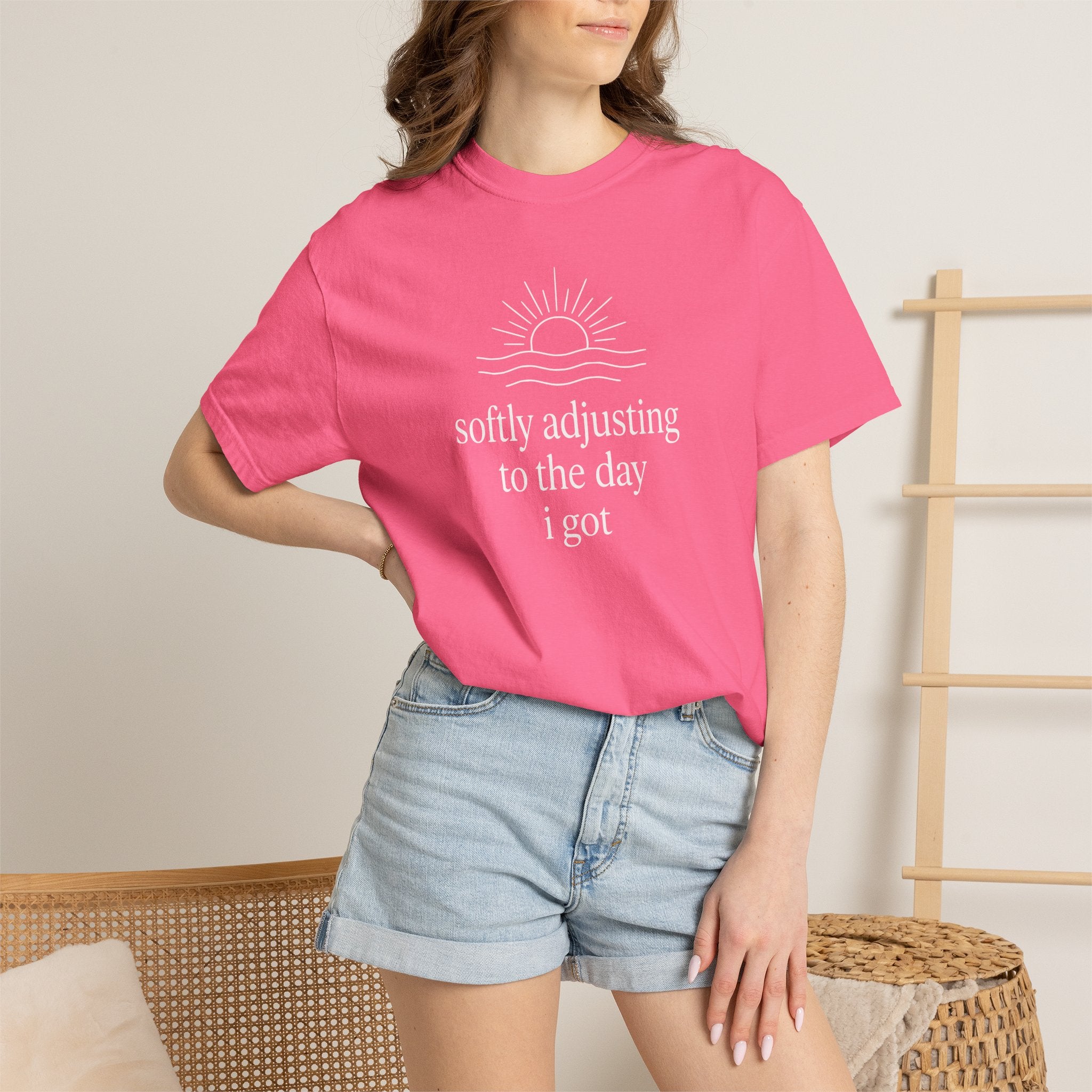 Softly Adjusting to the Day I Got T-shirt