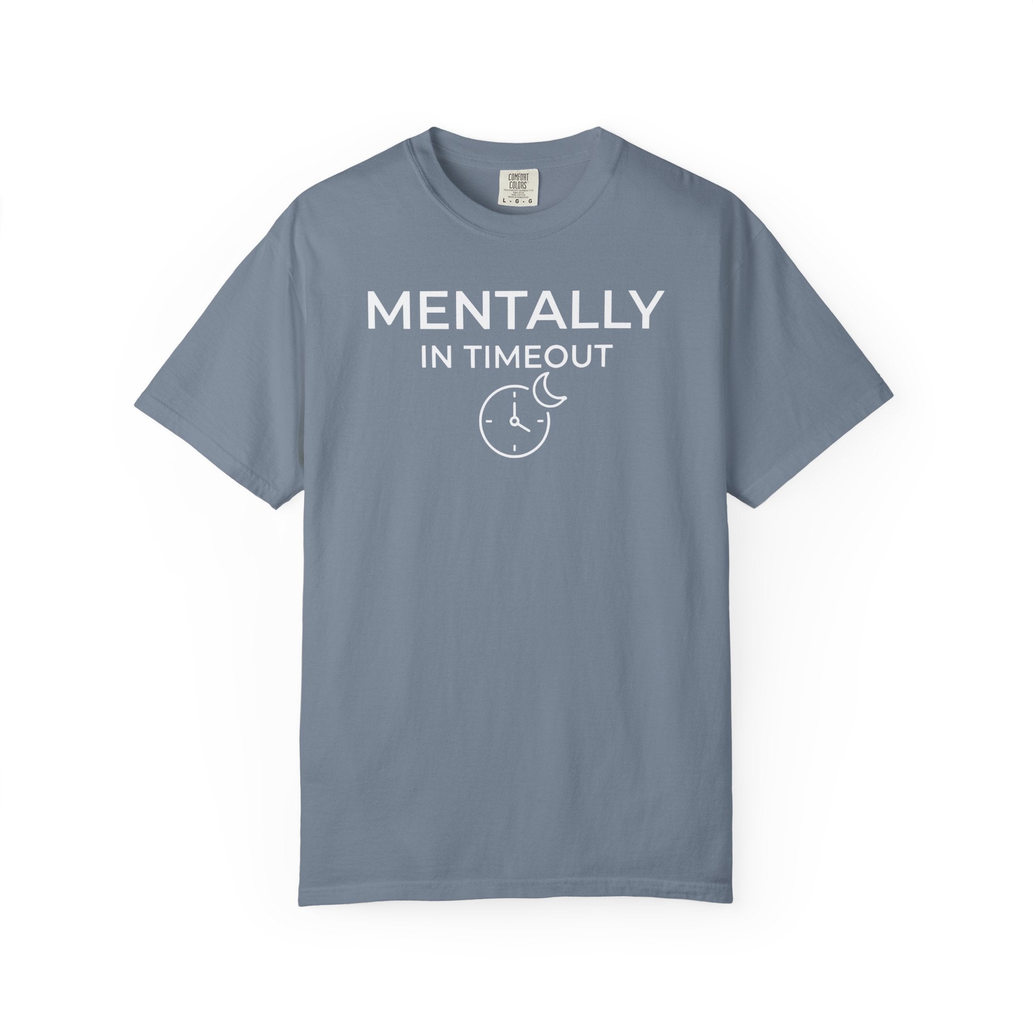 Mentally In Timeout Moon T-shirt