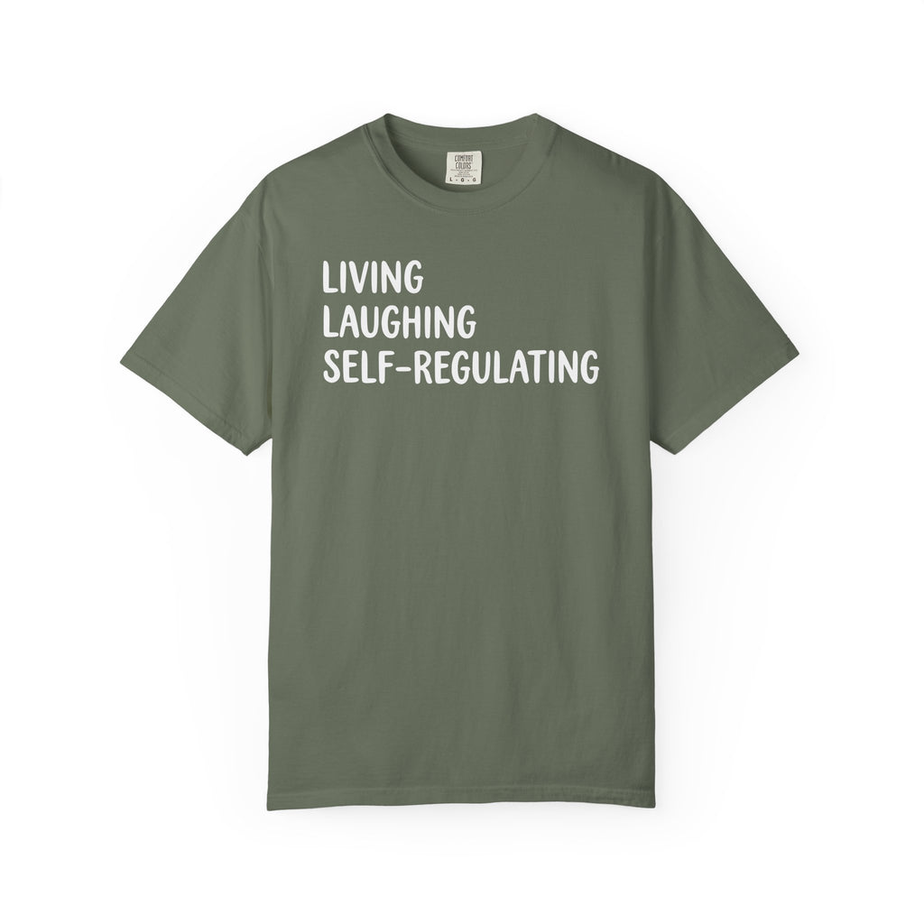 Living Laughing Self-Regulating Left-AL T-shirt