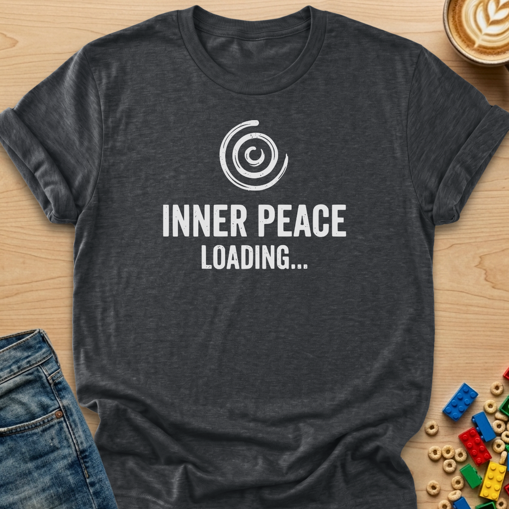 Inner Peace Loading Distressed T-shirt