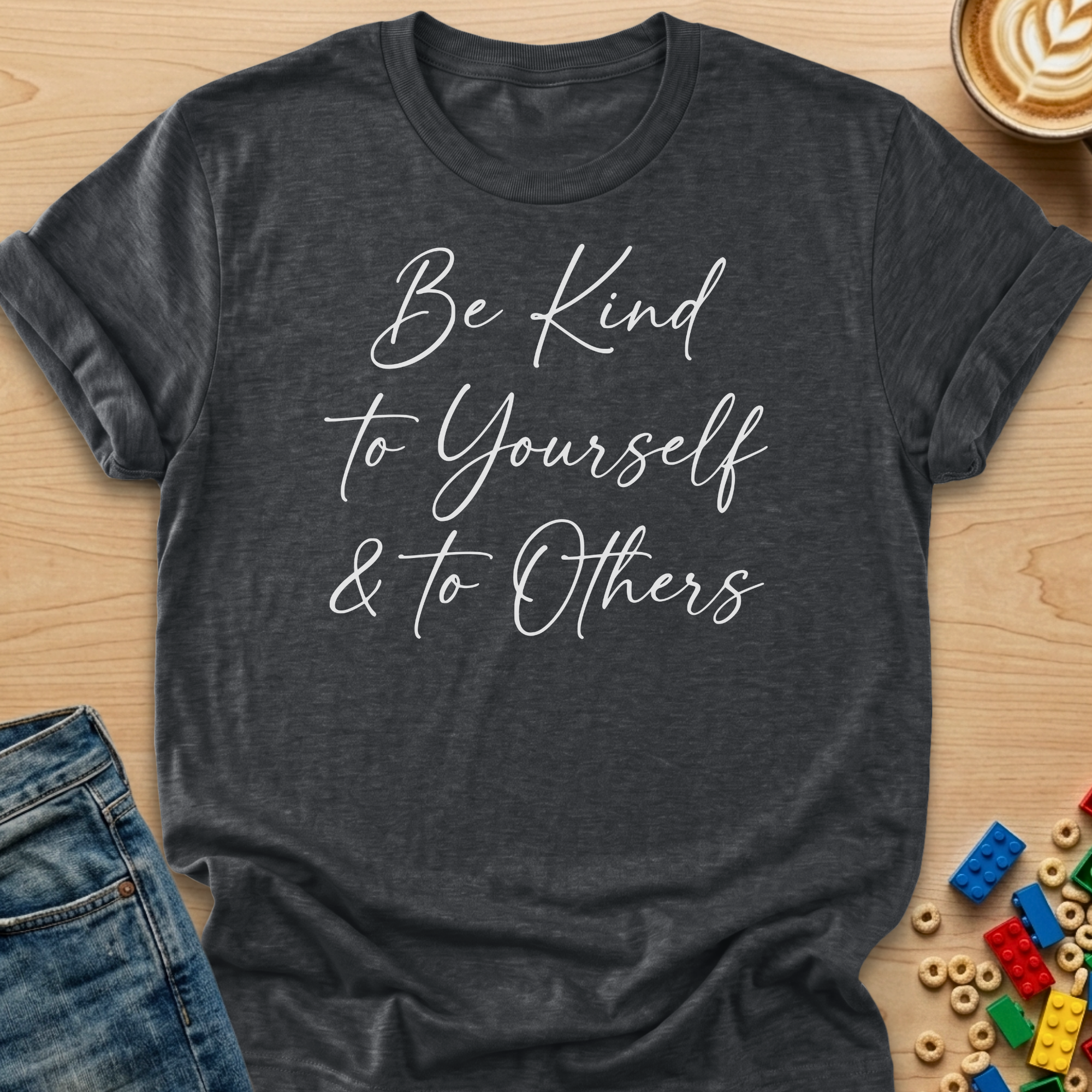 Be Kind to Yourself & To Others Script T-shirt