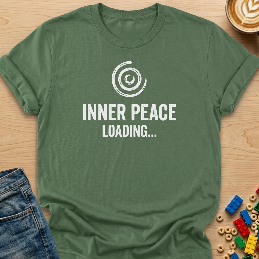 Inner Peace Loading Distressed T-shirt