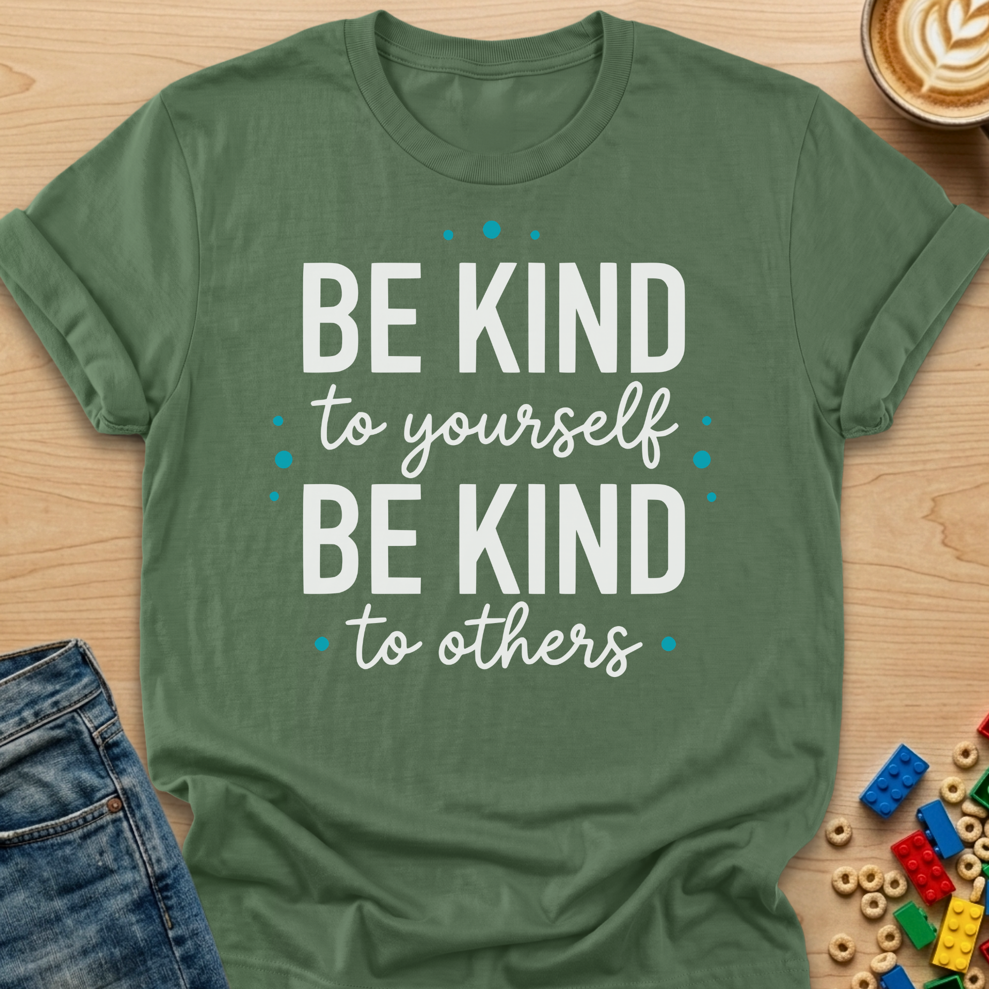 Be Kind To Yourself Be Kind To Others Dots T-Shirt