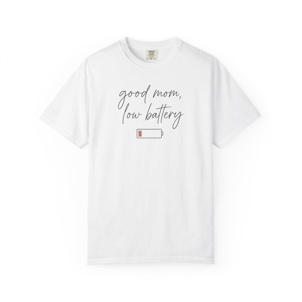 Good Mom Low Battery Script T-shirt