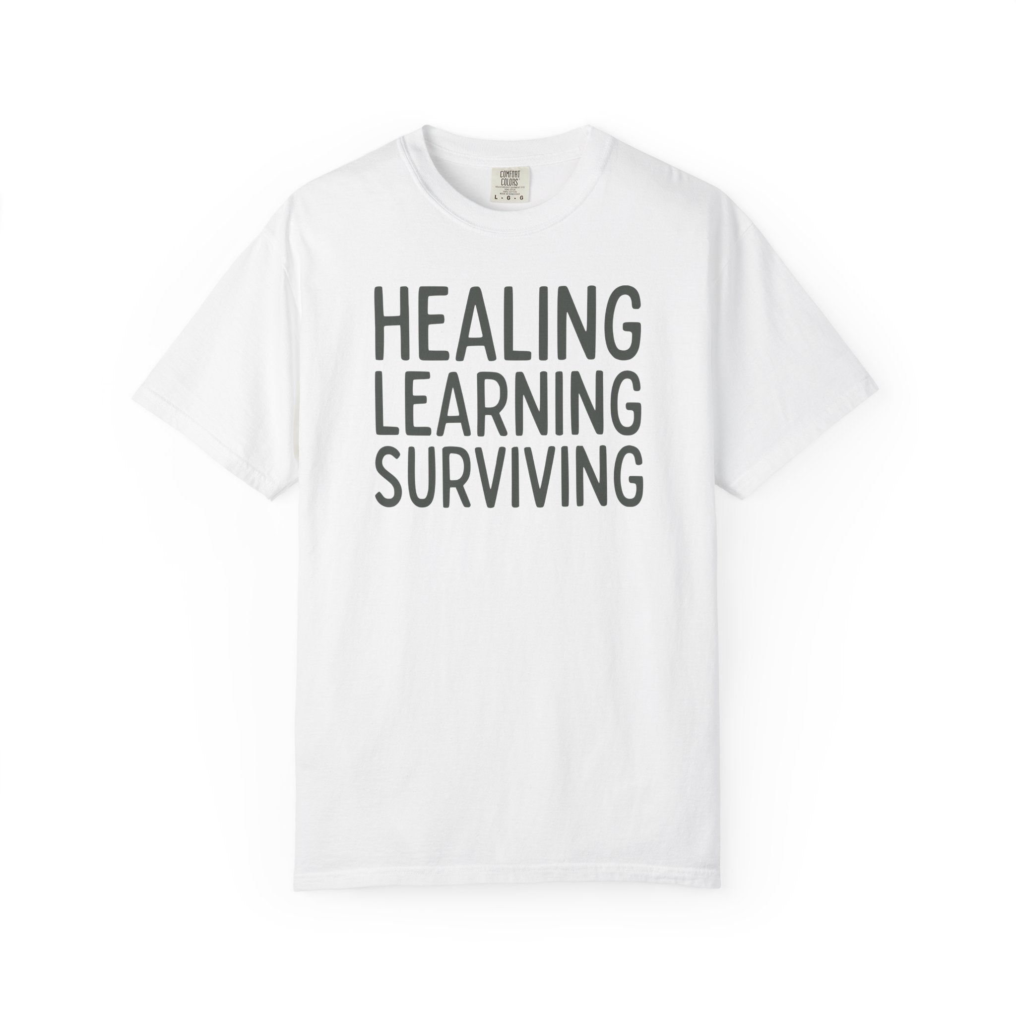 Healing Learning Surviving Stack T-shirt