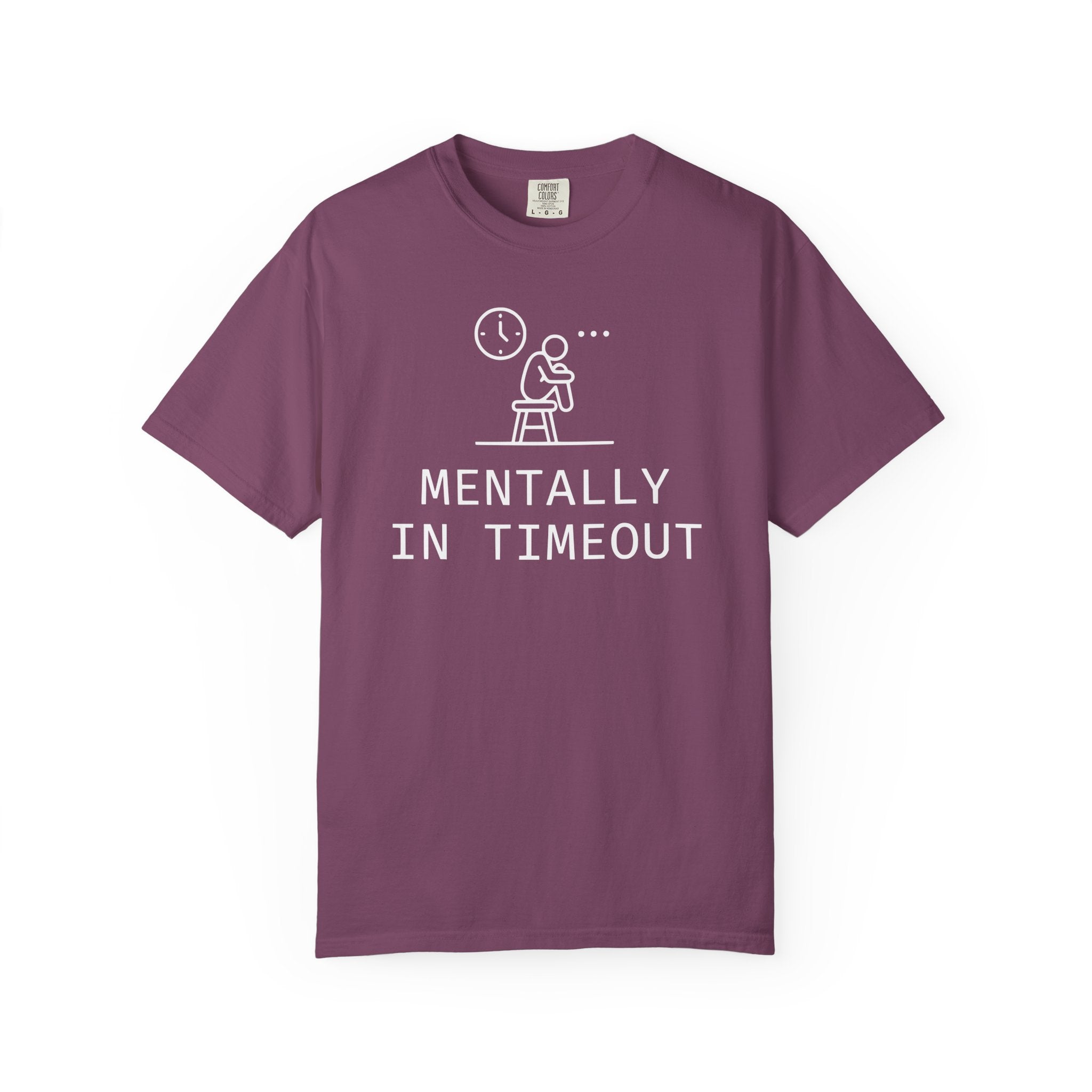 Mentally In Timeout Stool T-shirt