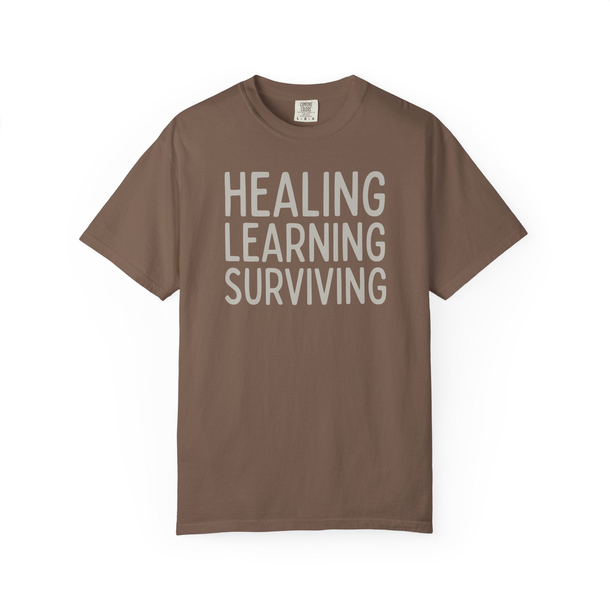 Healing Learning Surviving Stack T-shirt