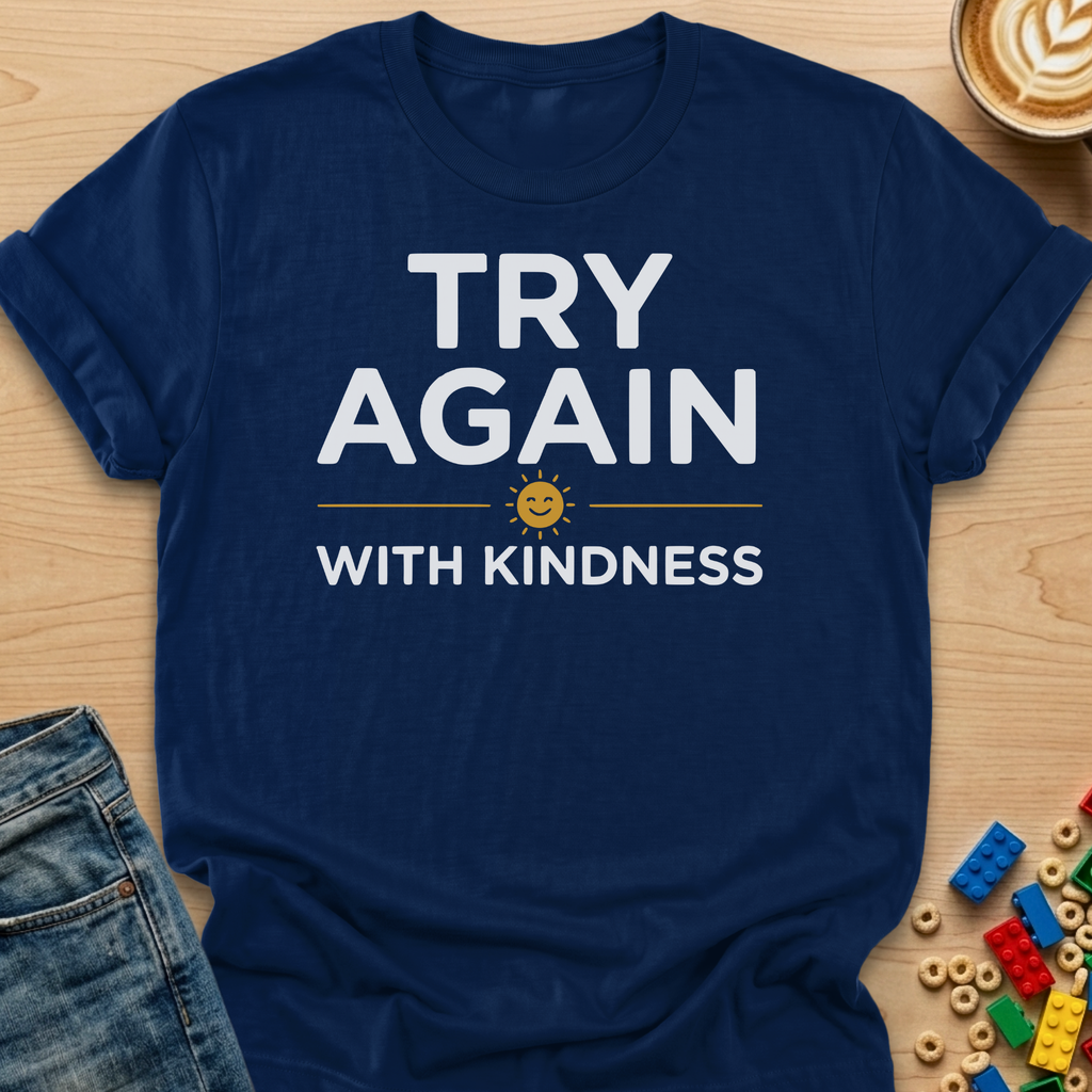 Try Again With Kindness Sun T-Shirt