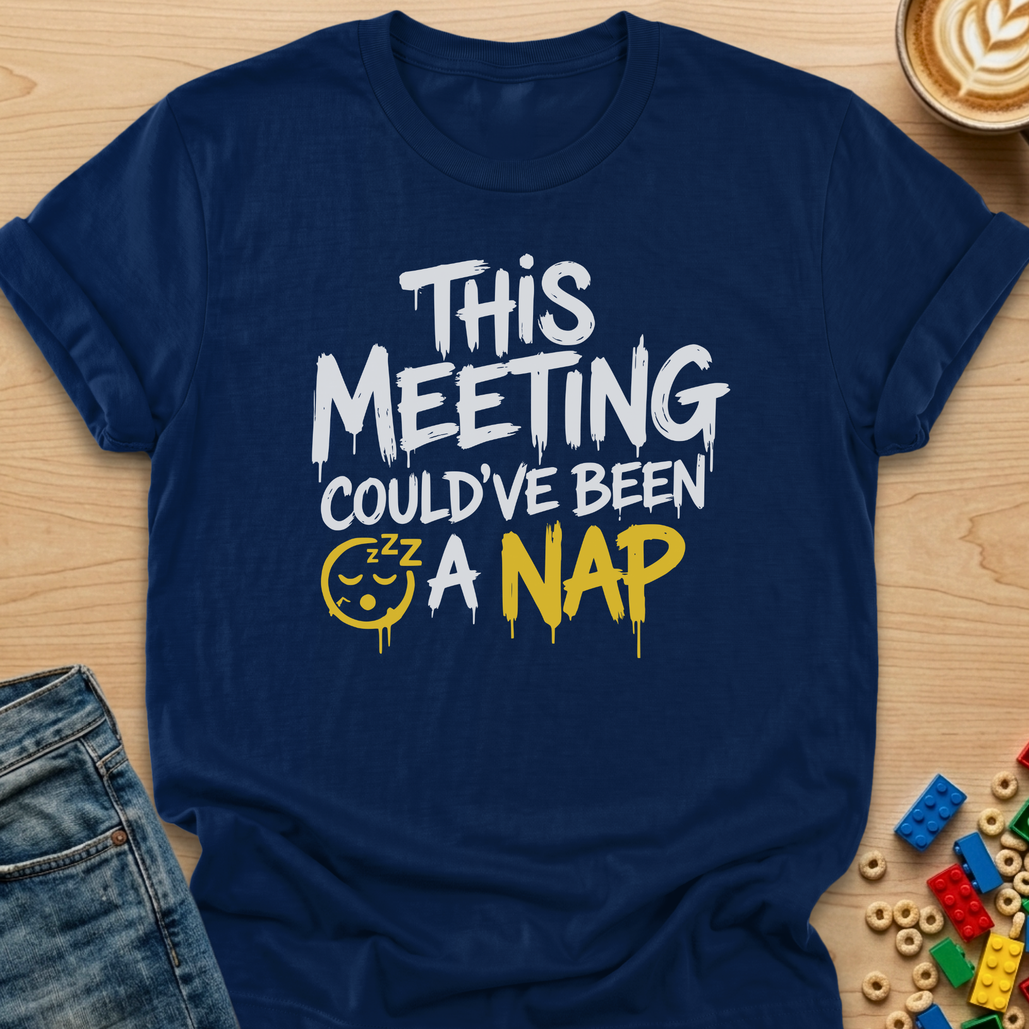 This Meeting Could Have Been a Nap GraffitiT-shirt