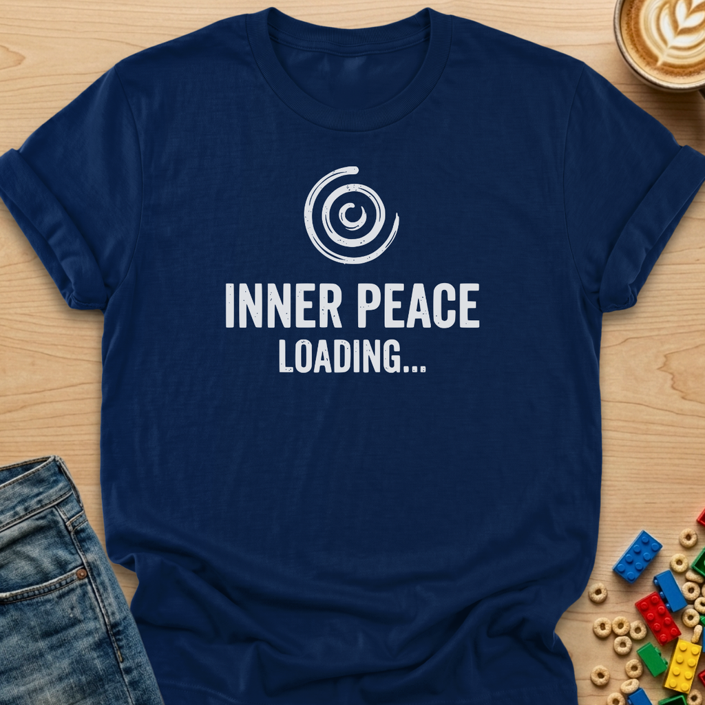 Inner Peace Loading Distressed T-shirt
