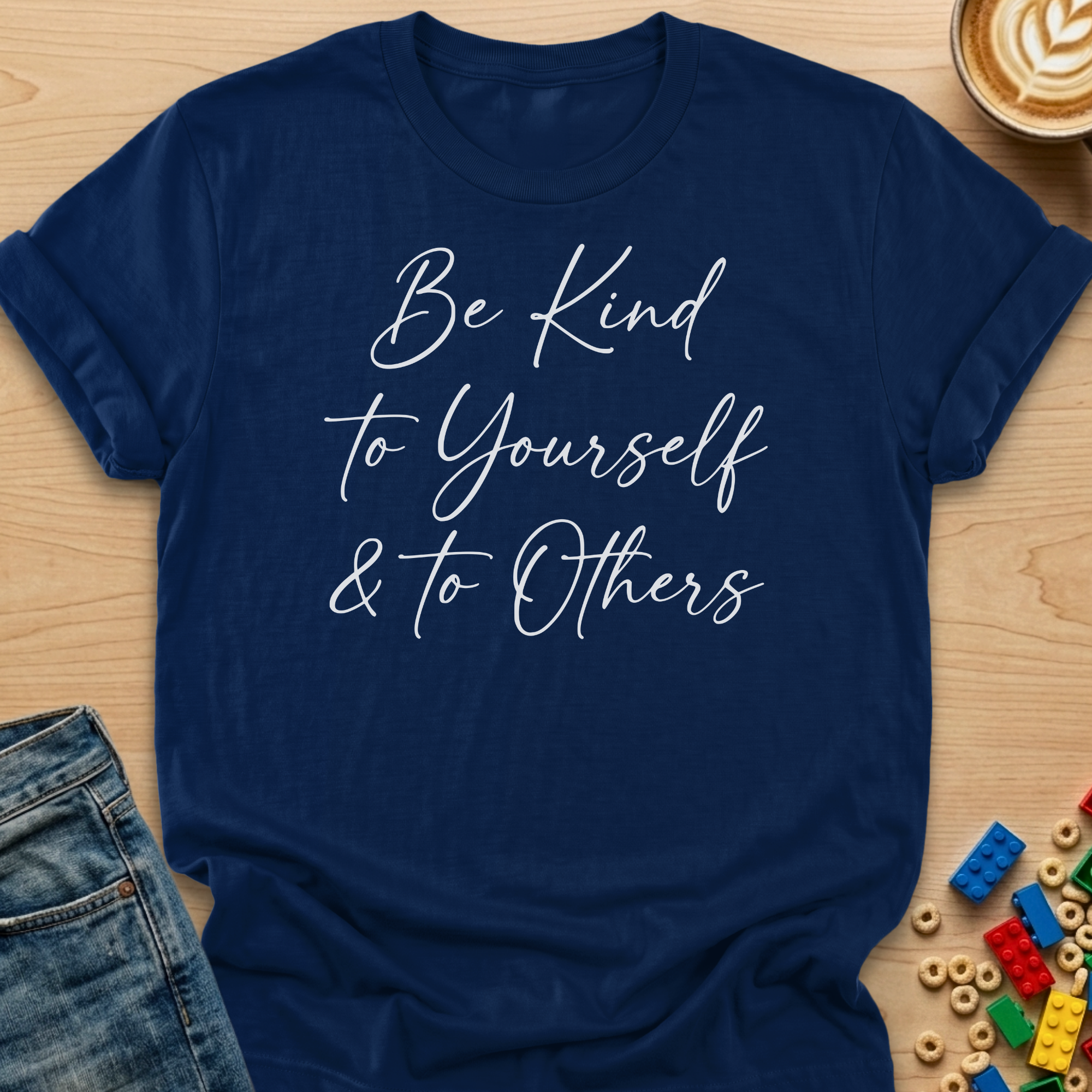 Be Kind to Yourself & To Others Script T-shirt