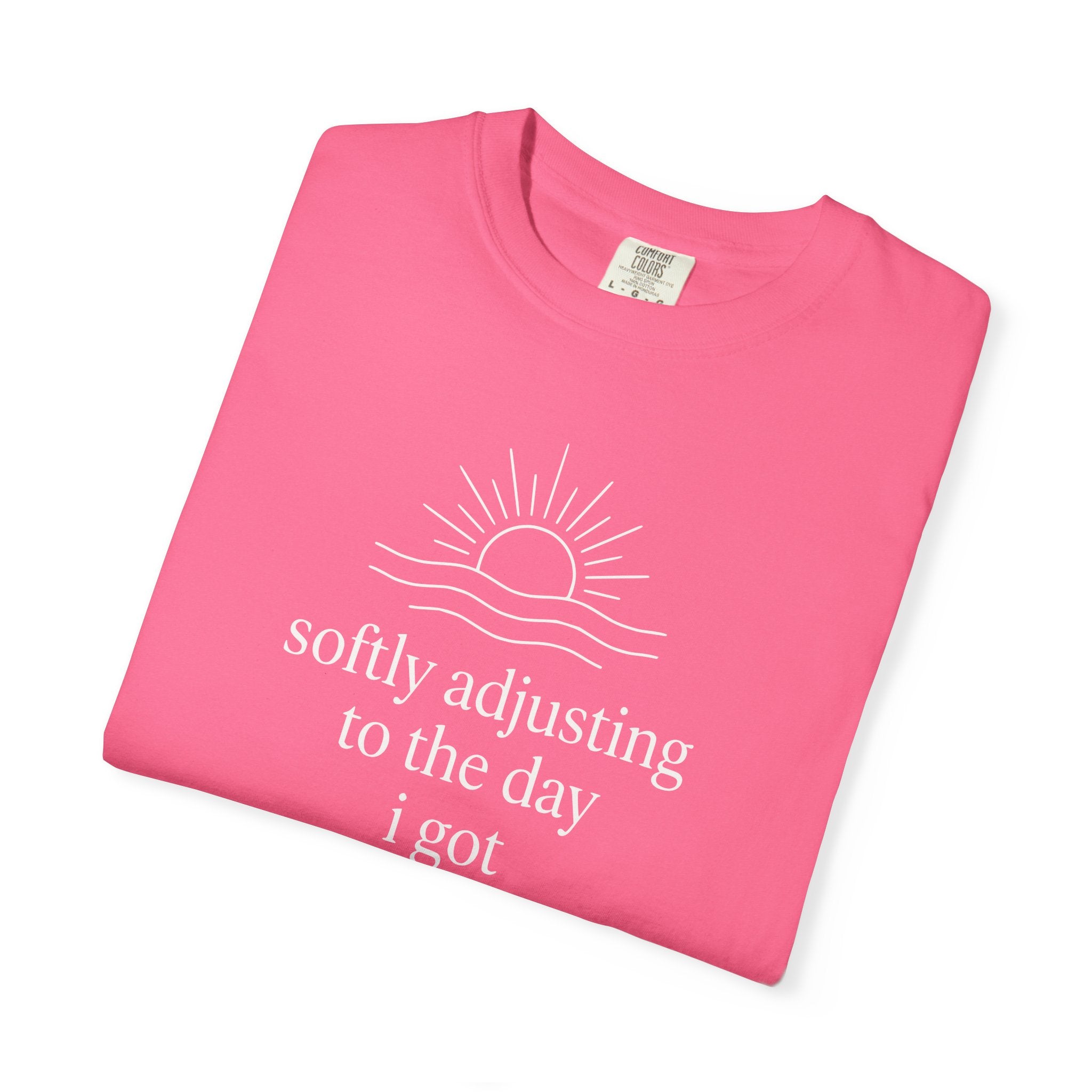 Softly Adjusting to the Day I Got T-shirt