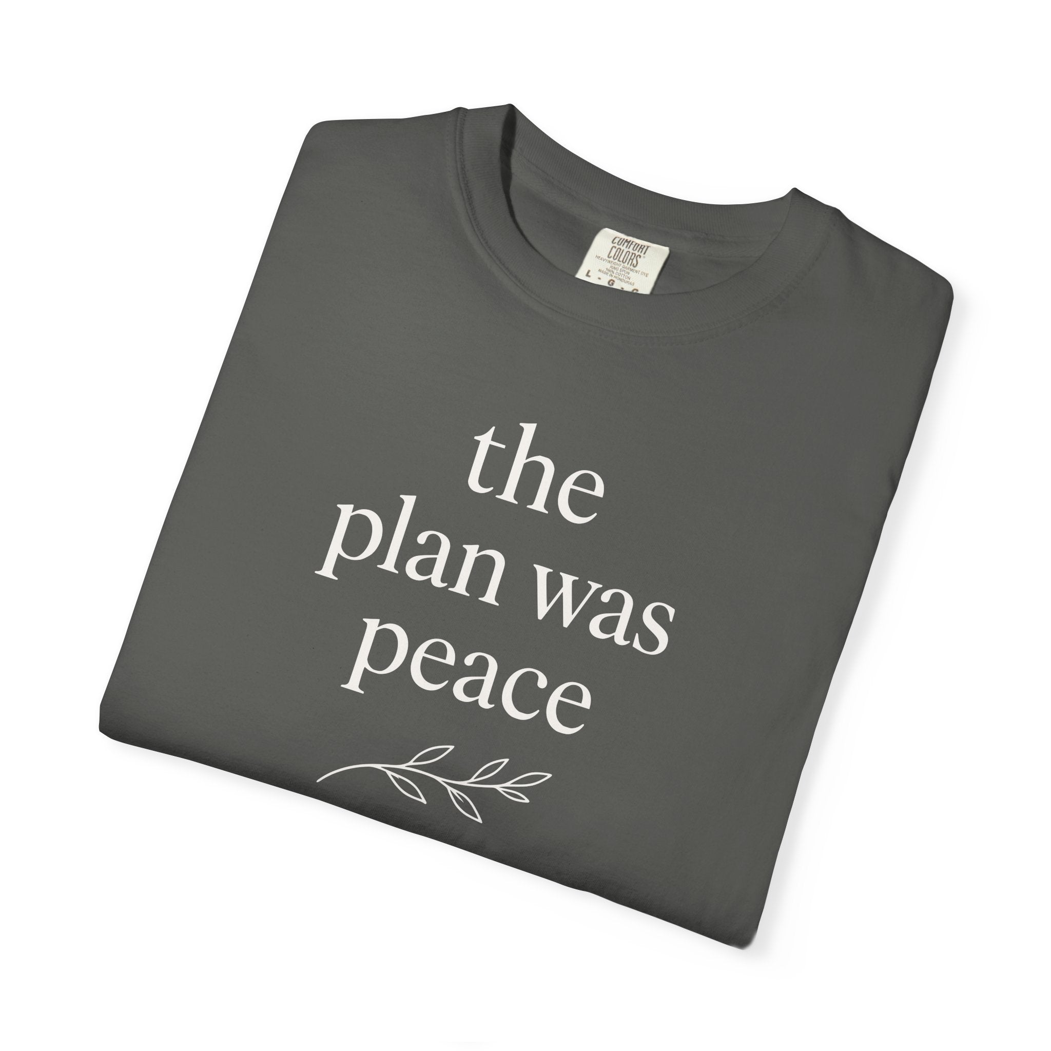 The Plan Was Peace T-shirt