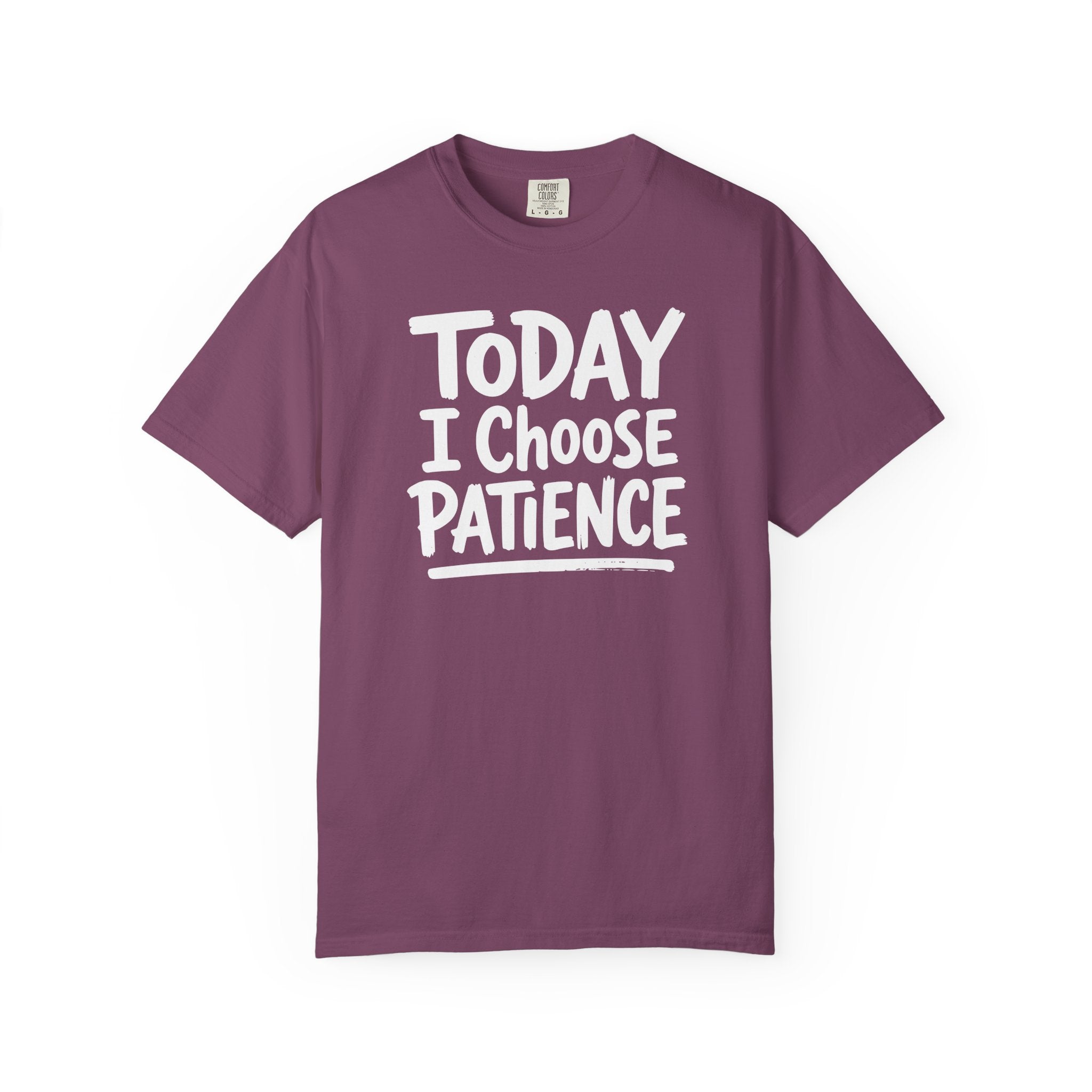 Today I Choose Patience Underline T-shirt