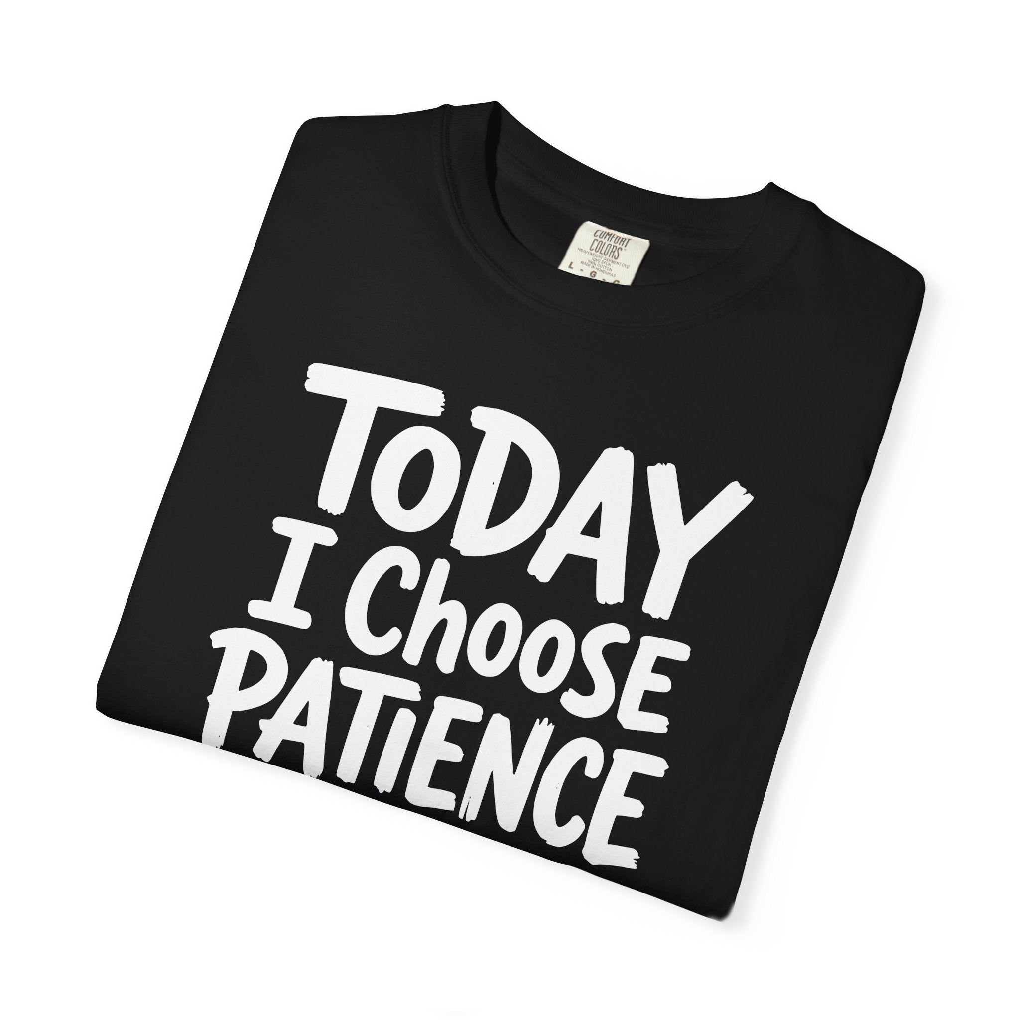 Today I Choose Patience Underline T-shirt