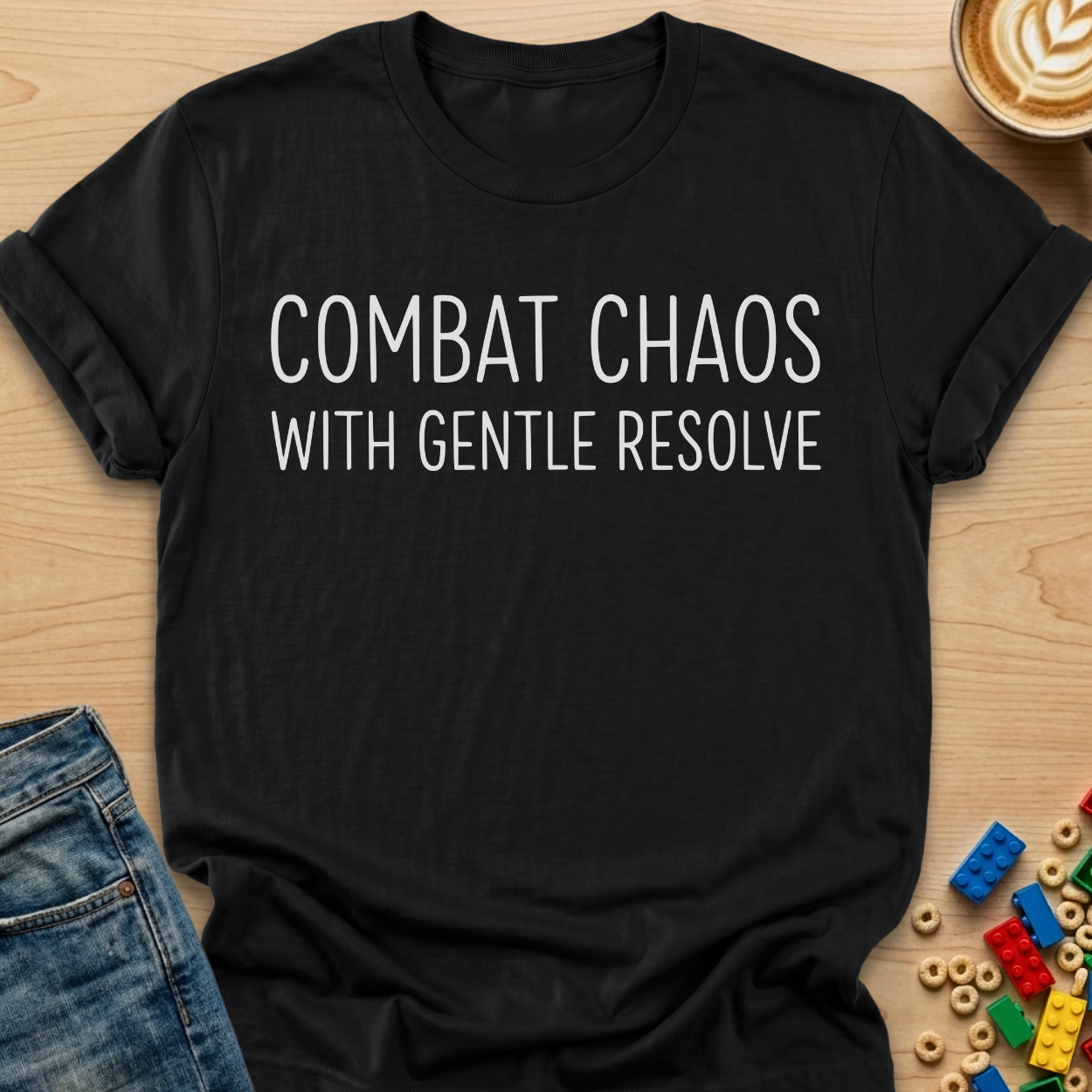 Combat Chaos with Gentle Resolve T-shirt
